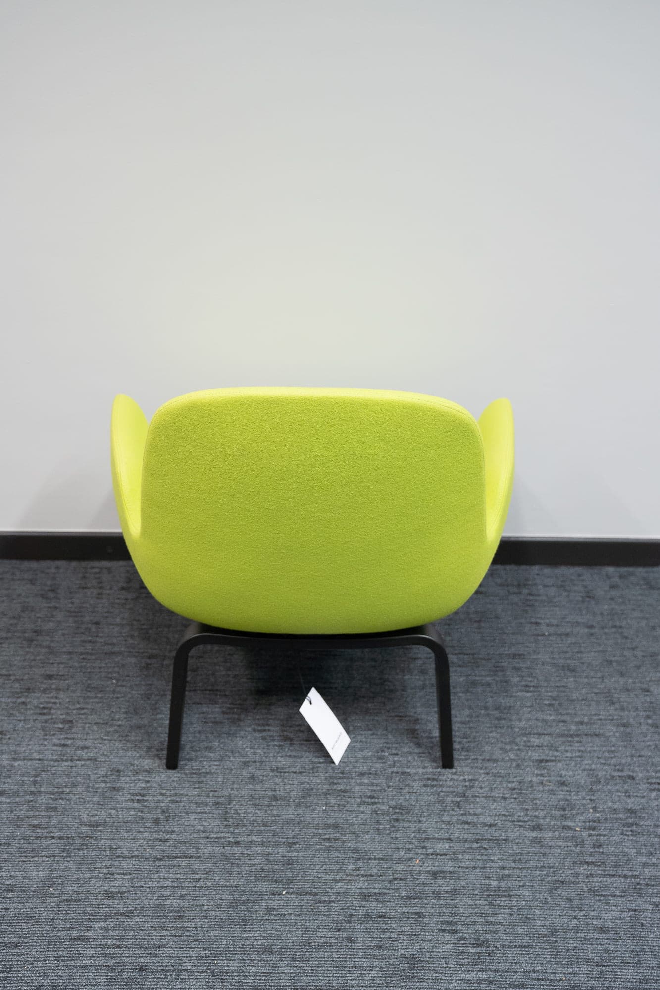 Normann Yellow green Low Armchair-2
