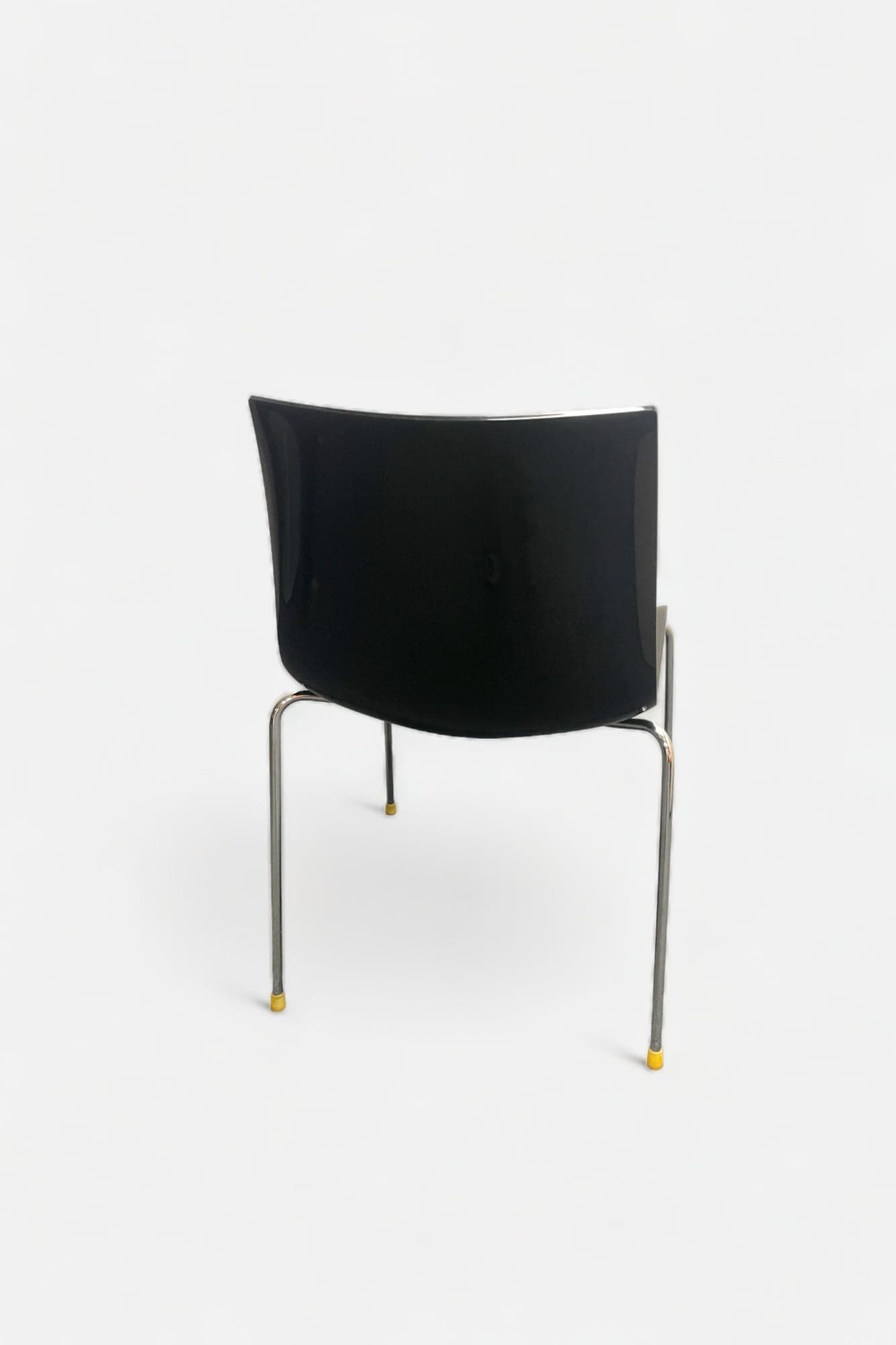 ARPER black stacking chair-2