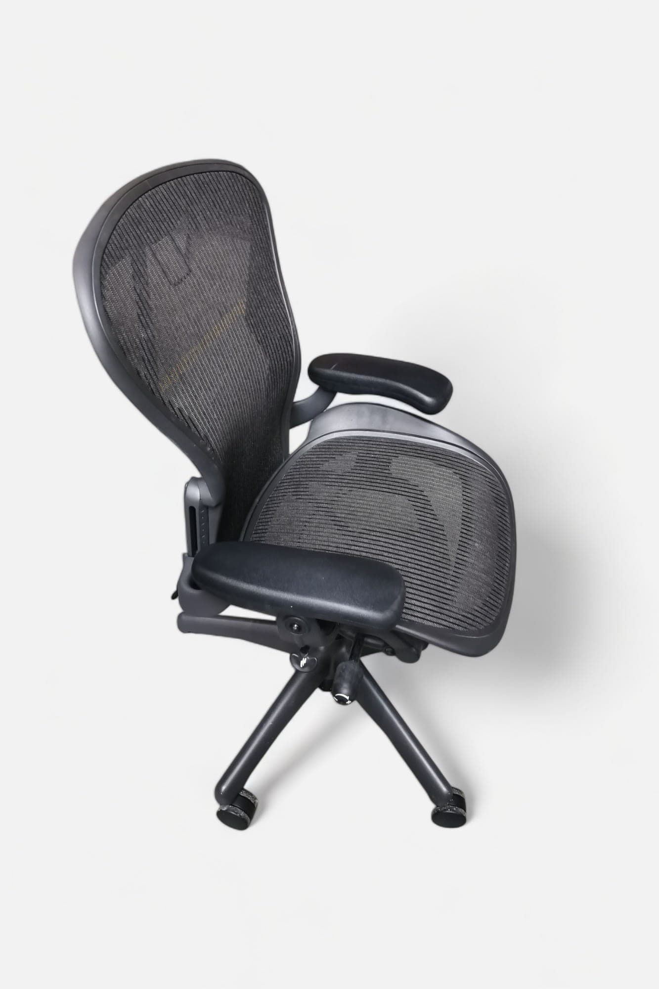 Herman Miller Dark Grey/Black office chair - Medium "B" Size-1