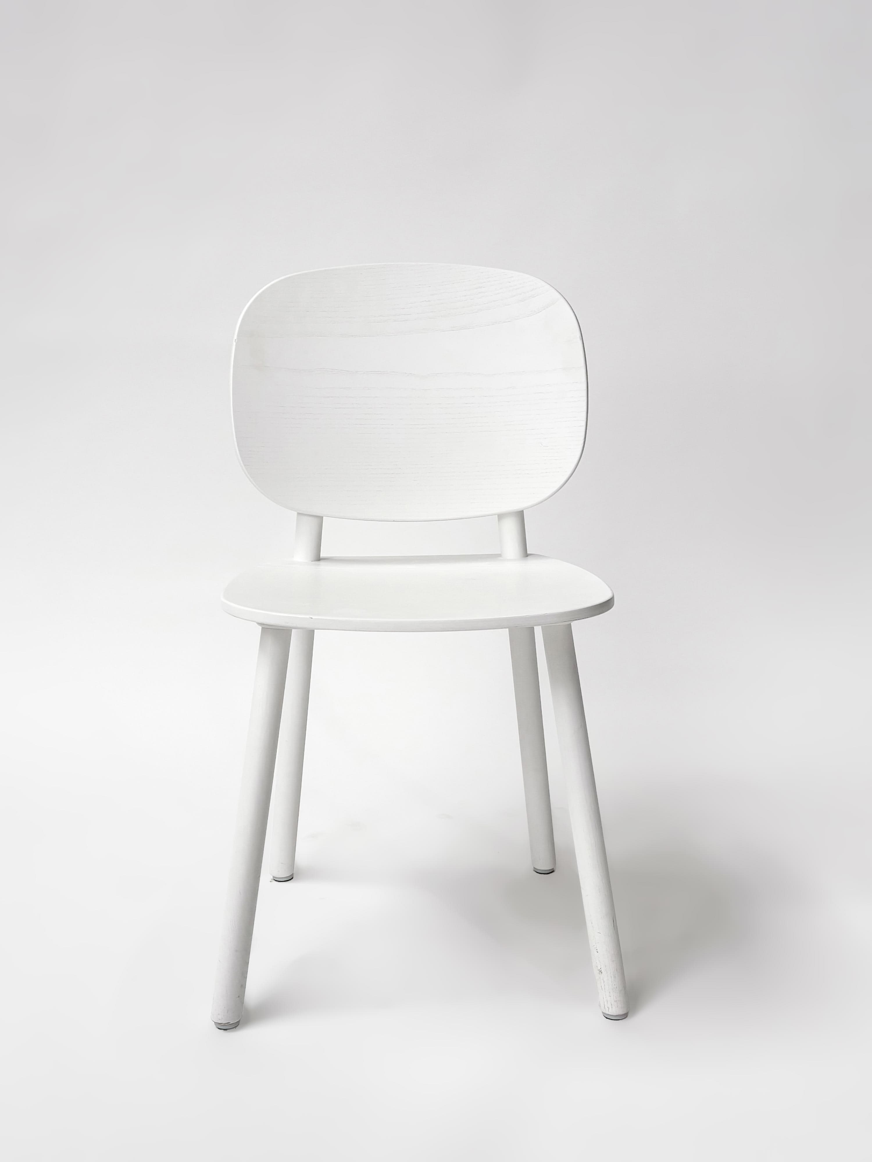 CRUSO White Oak Wood Dining Chair with some spots-1
