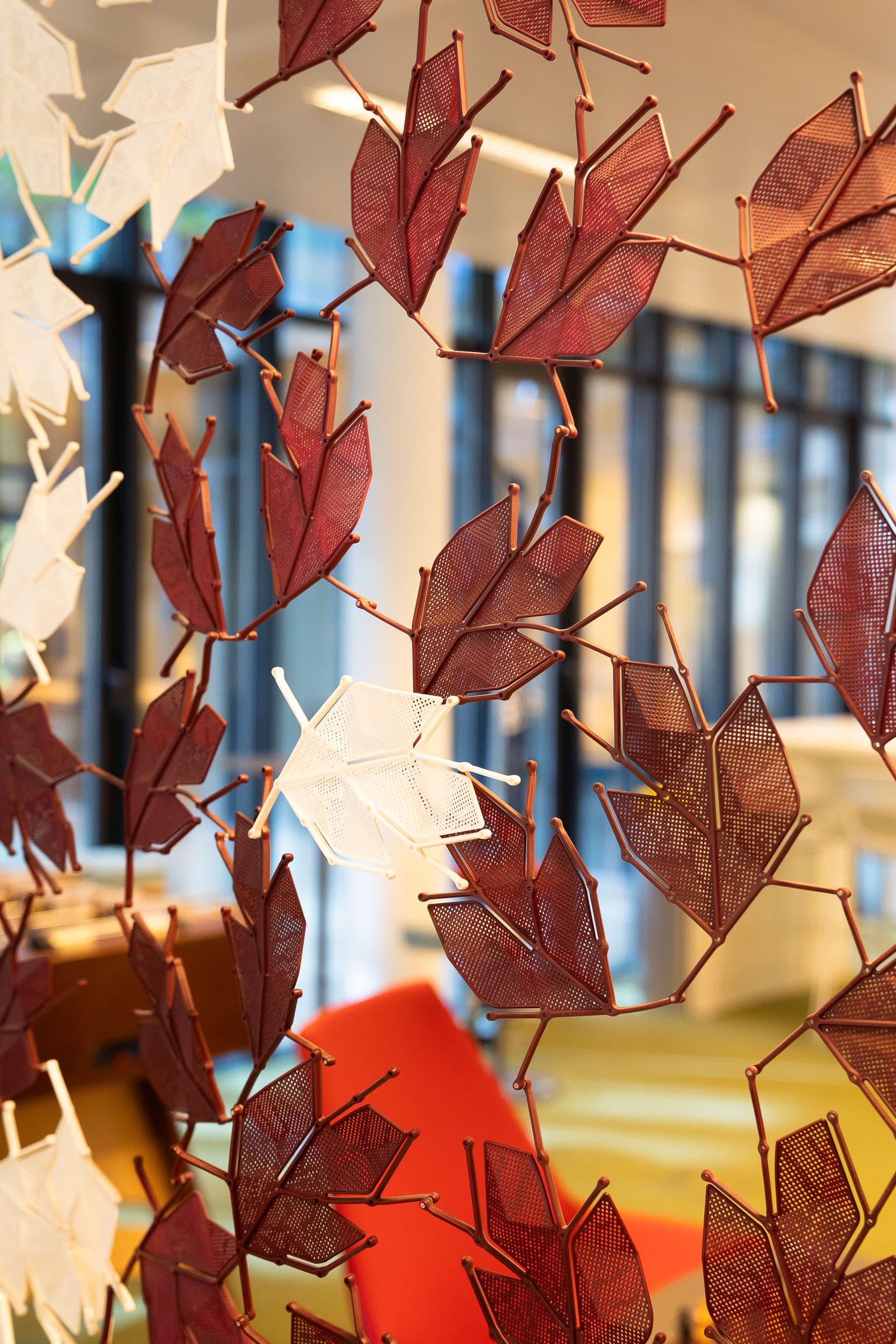 Origami multicolore en papier pour oiseaux Décorations à suspendre-4