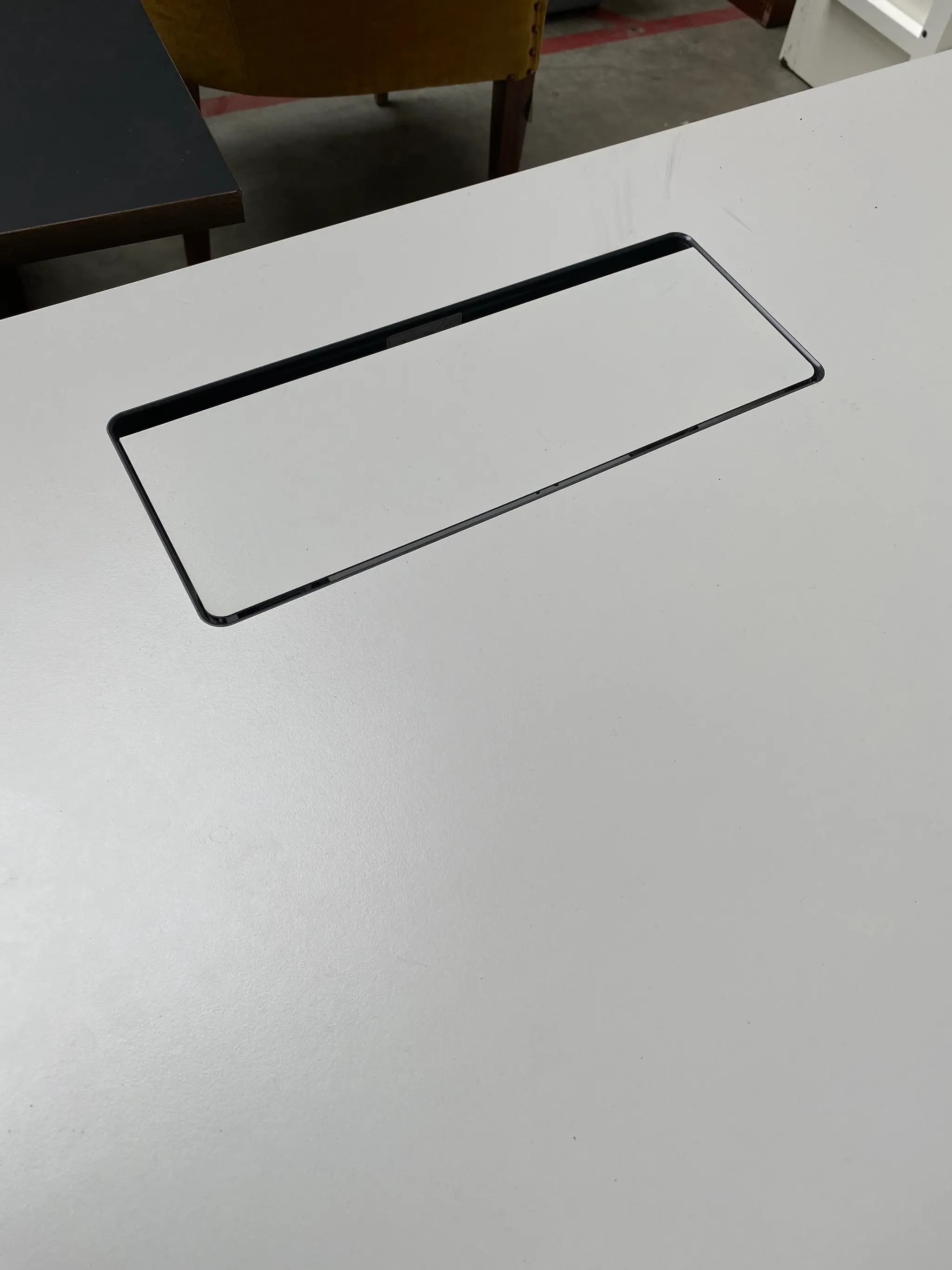 Steelcase Wit Crème Eletric Bureau zonder separator-2