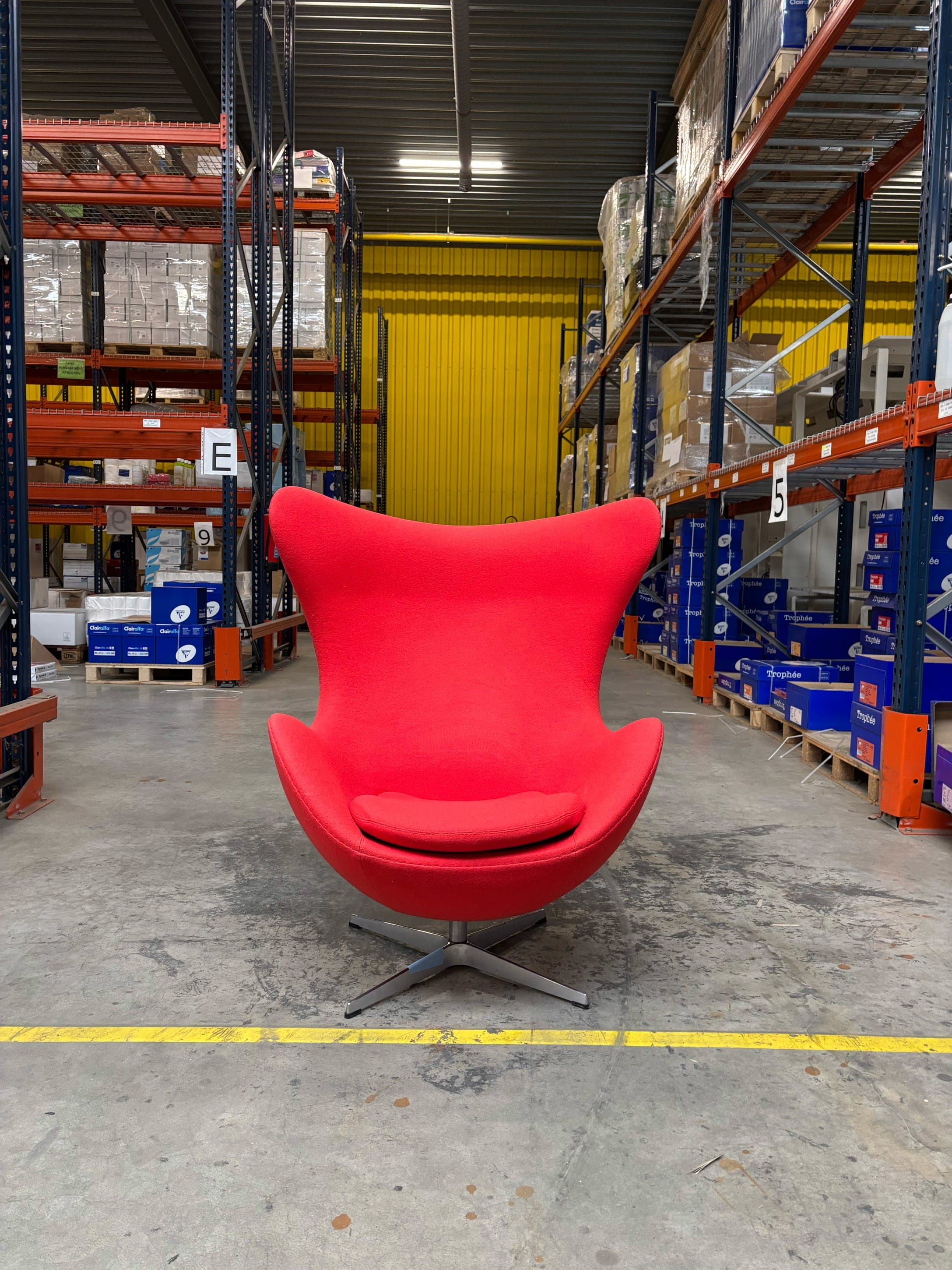 Fauteuil Egg Chair de Arne Jacobsen pour Fritz Hansen, années 1980 - Relieve Furniture