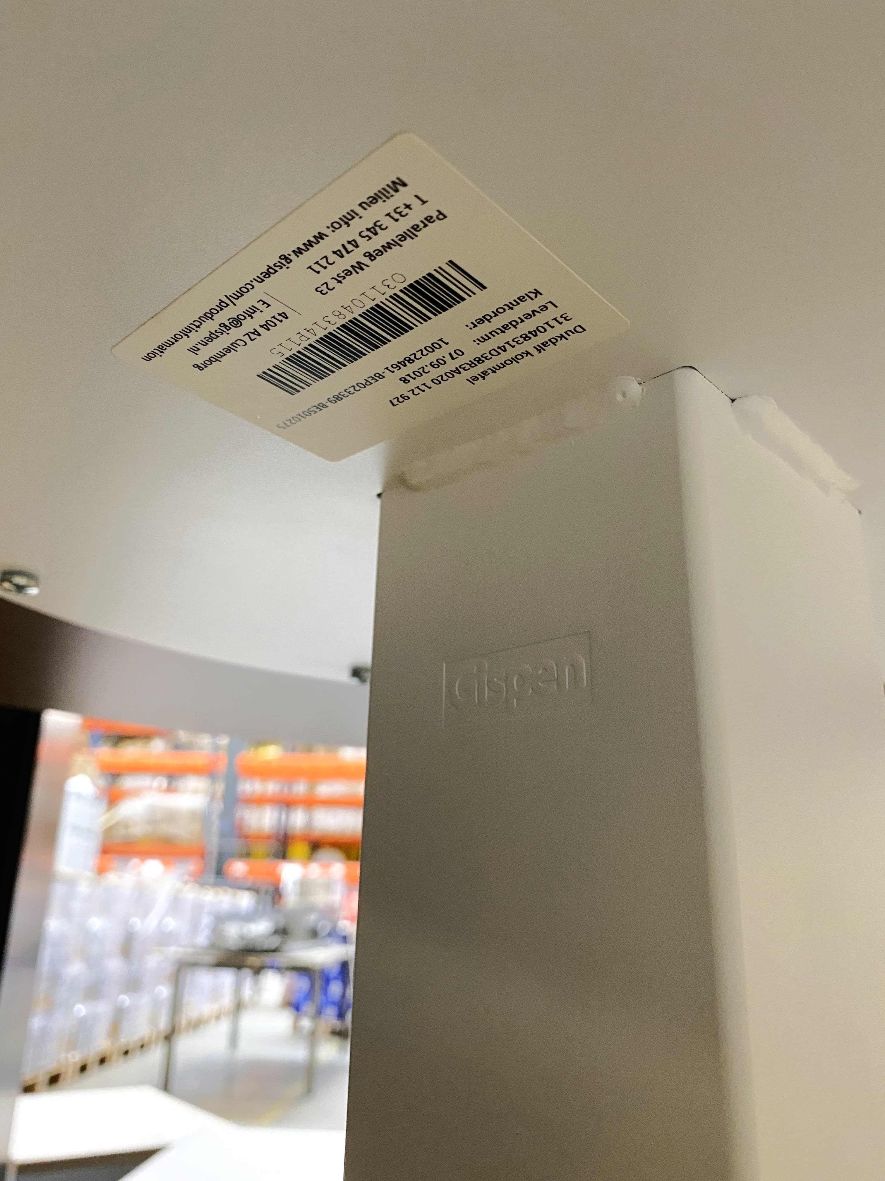 Gispen Dukalf 80cm Round White High table