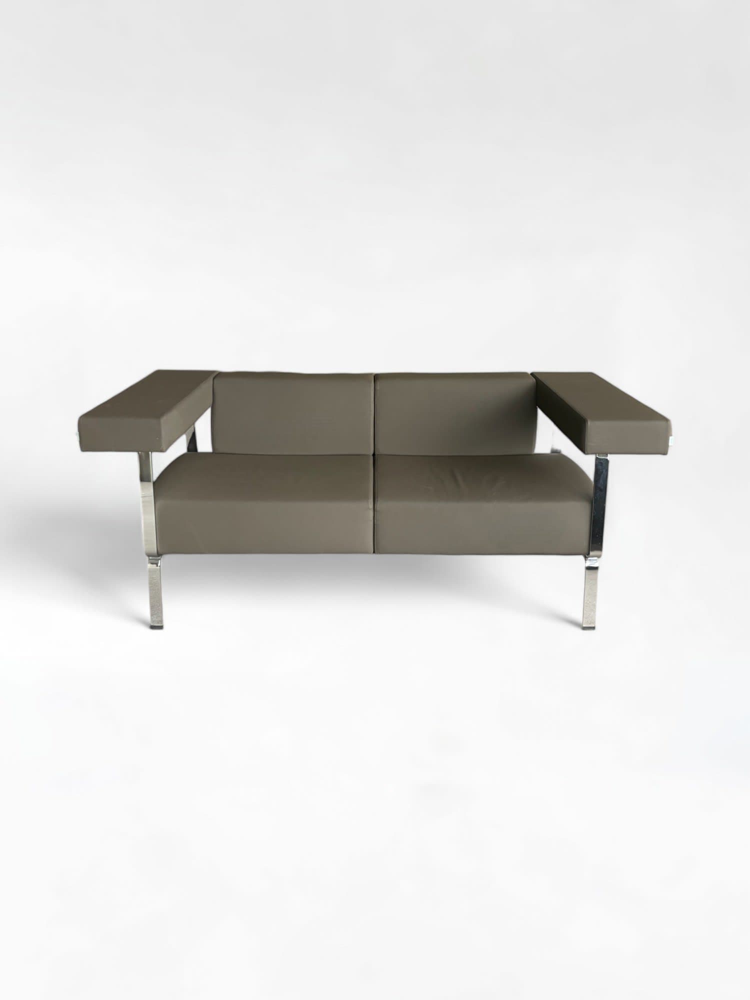 BENE Dark Grey 2-seater Design sofa-1