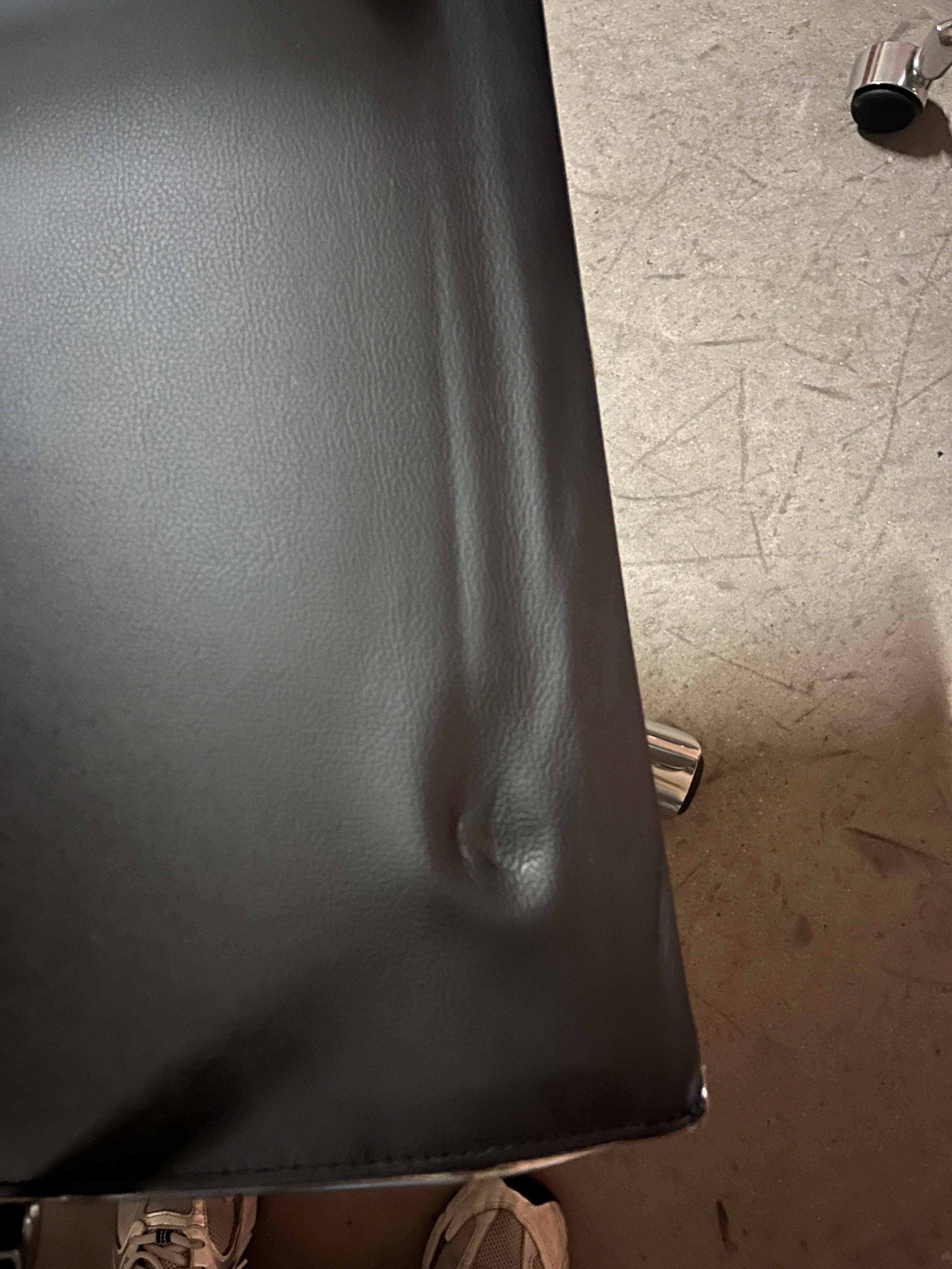 FANTONI ELLE LEATHER Office chair on wheels-6