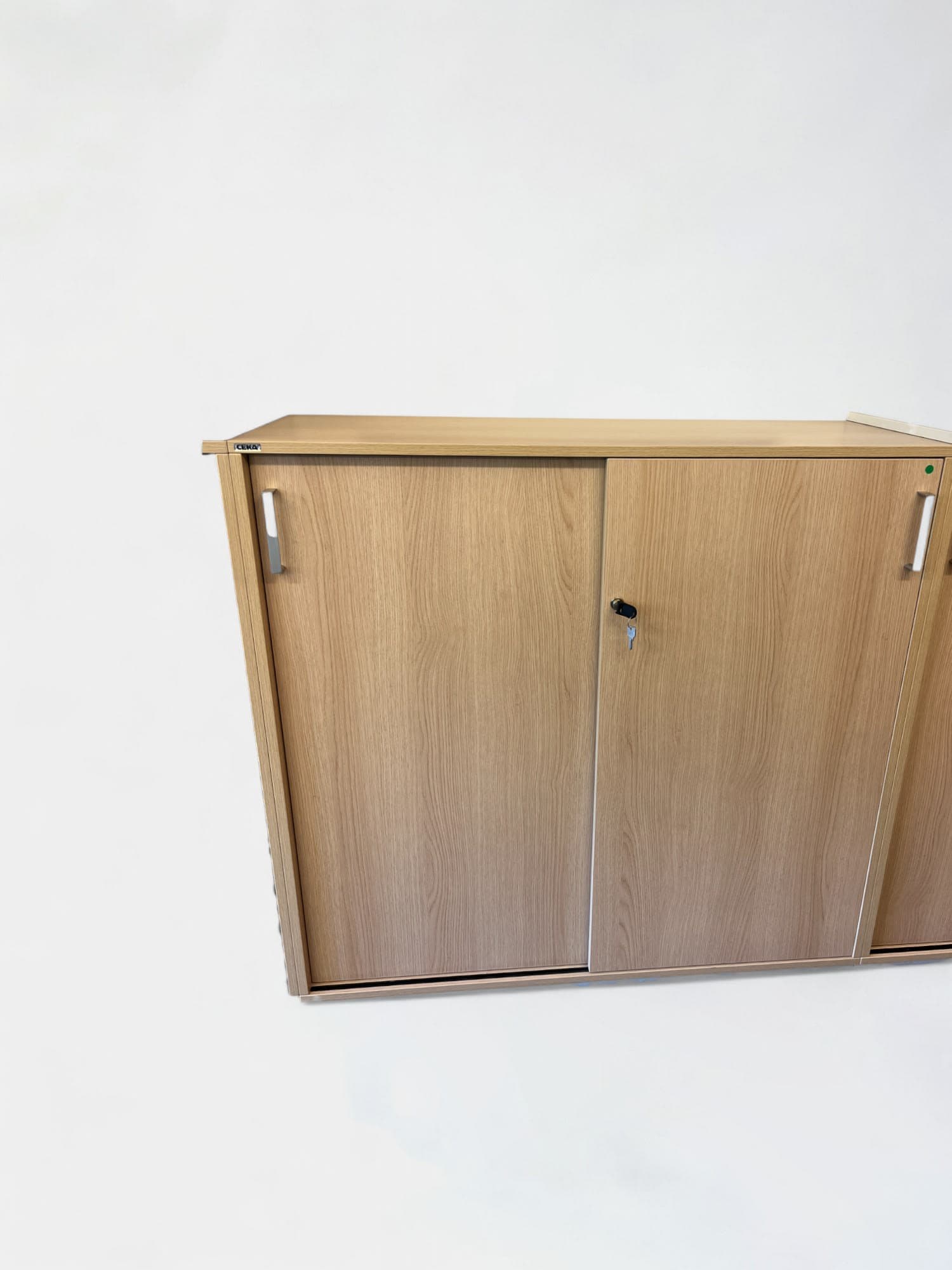 CEKA wooden cabinet with sliding doors-0