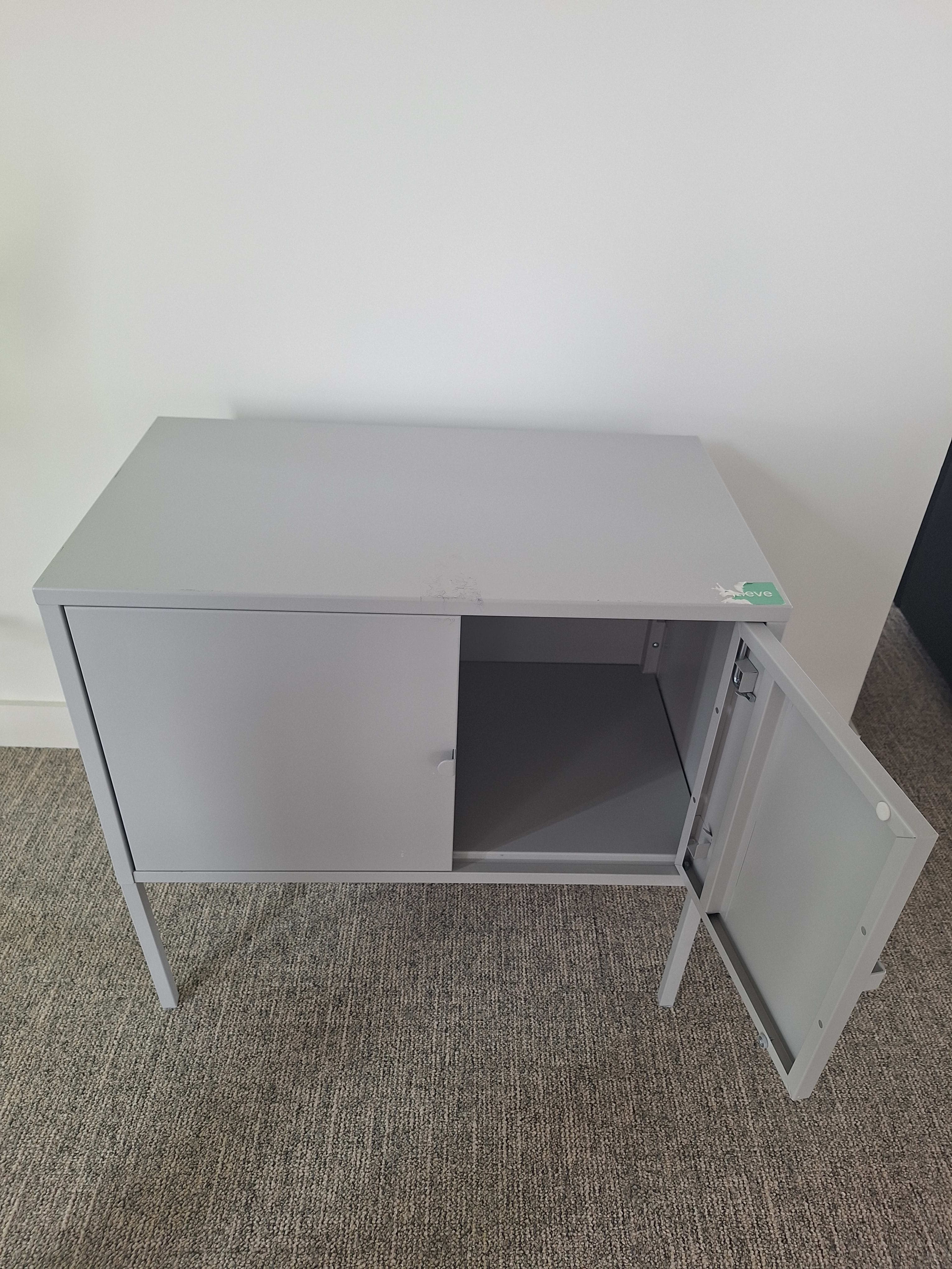 Small metal cupboard 60cm-2