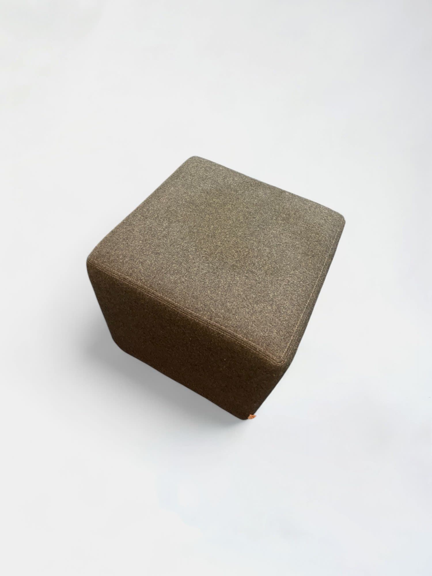 Nnof Pouf carré gris foncé