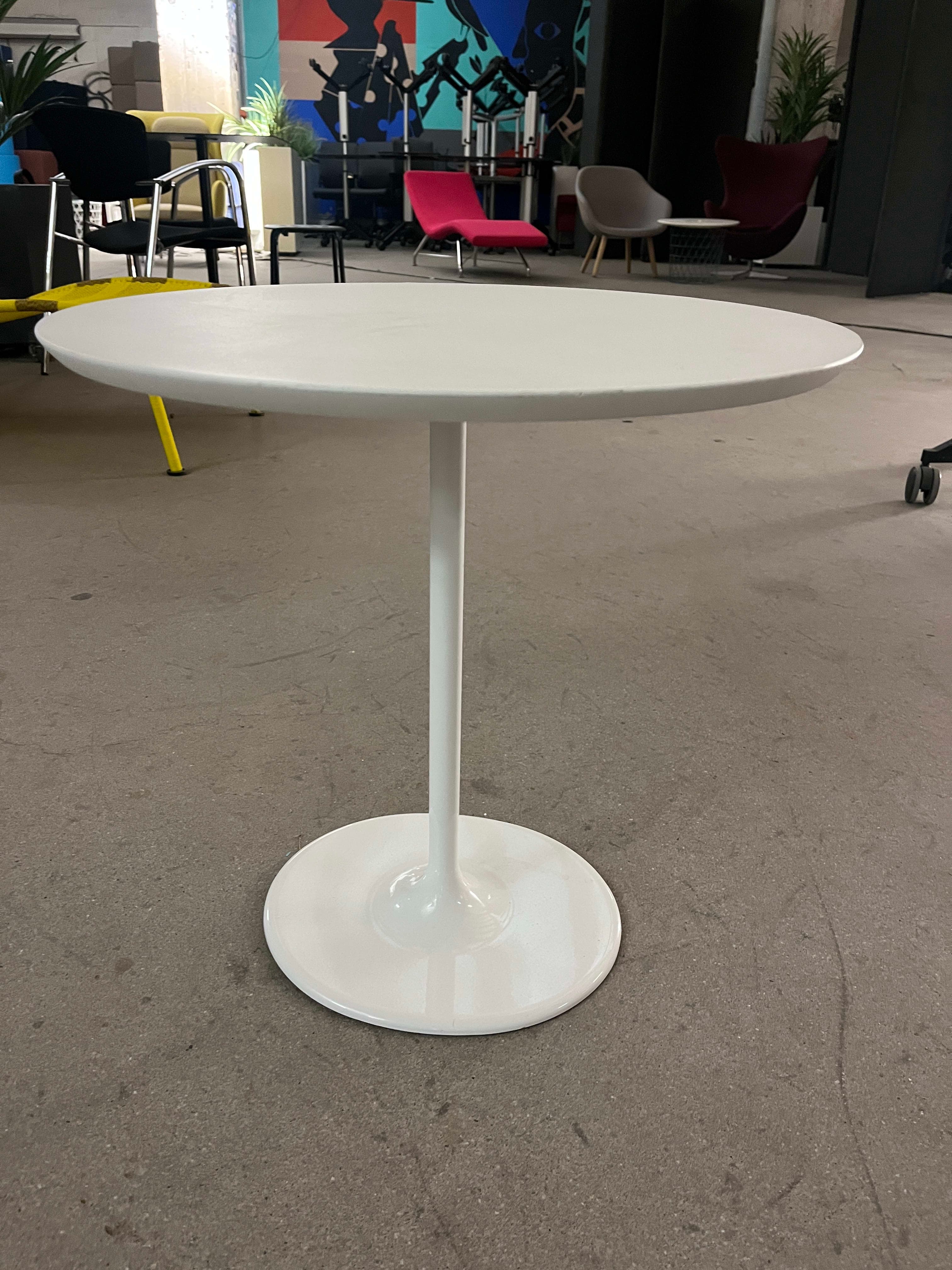 A PORTER : Table basse blanche Arper-3