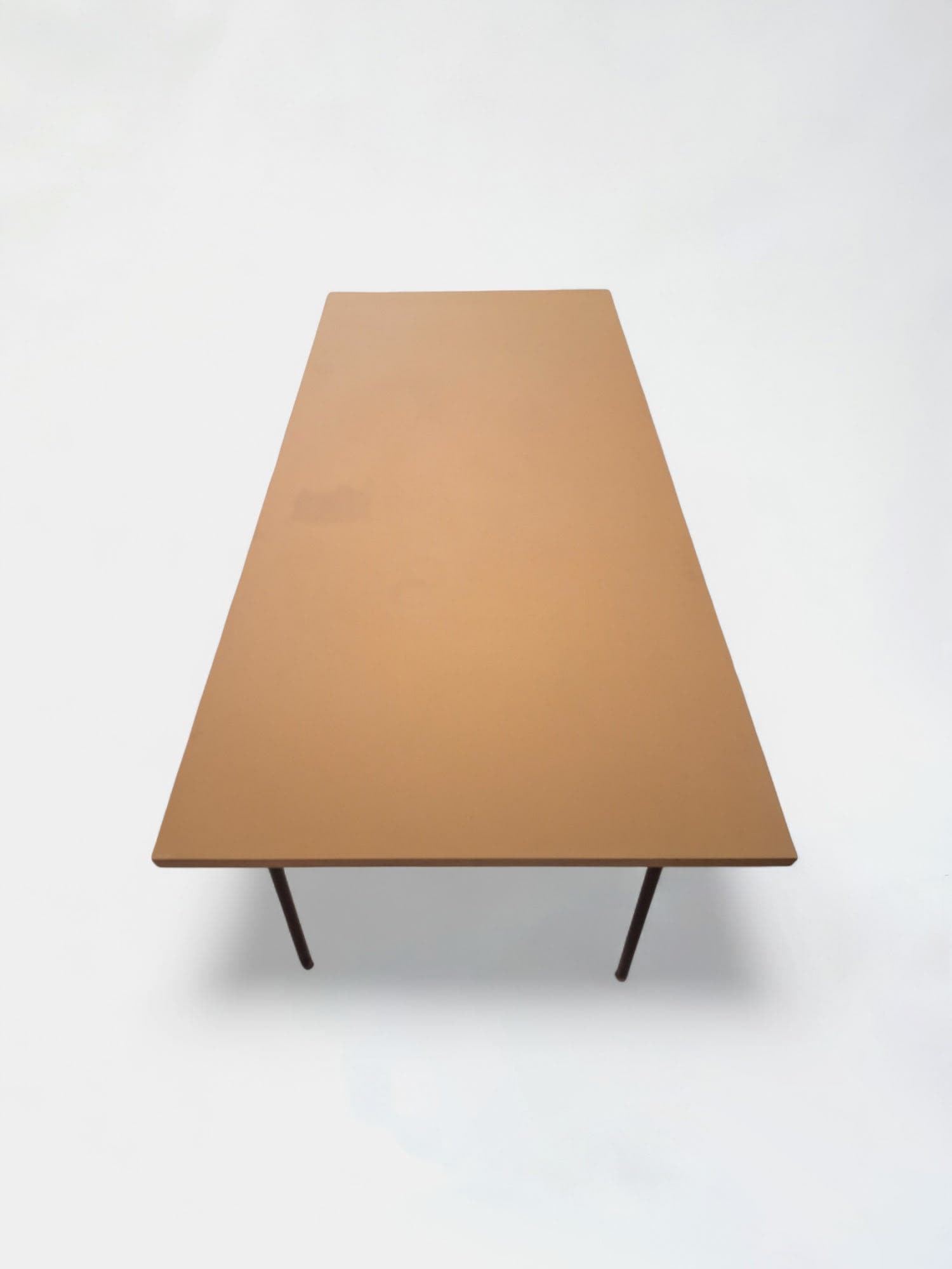 Yellow-gold table in multiplex top 180cm-2