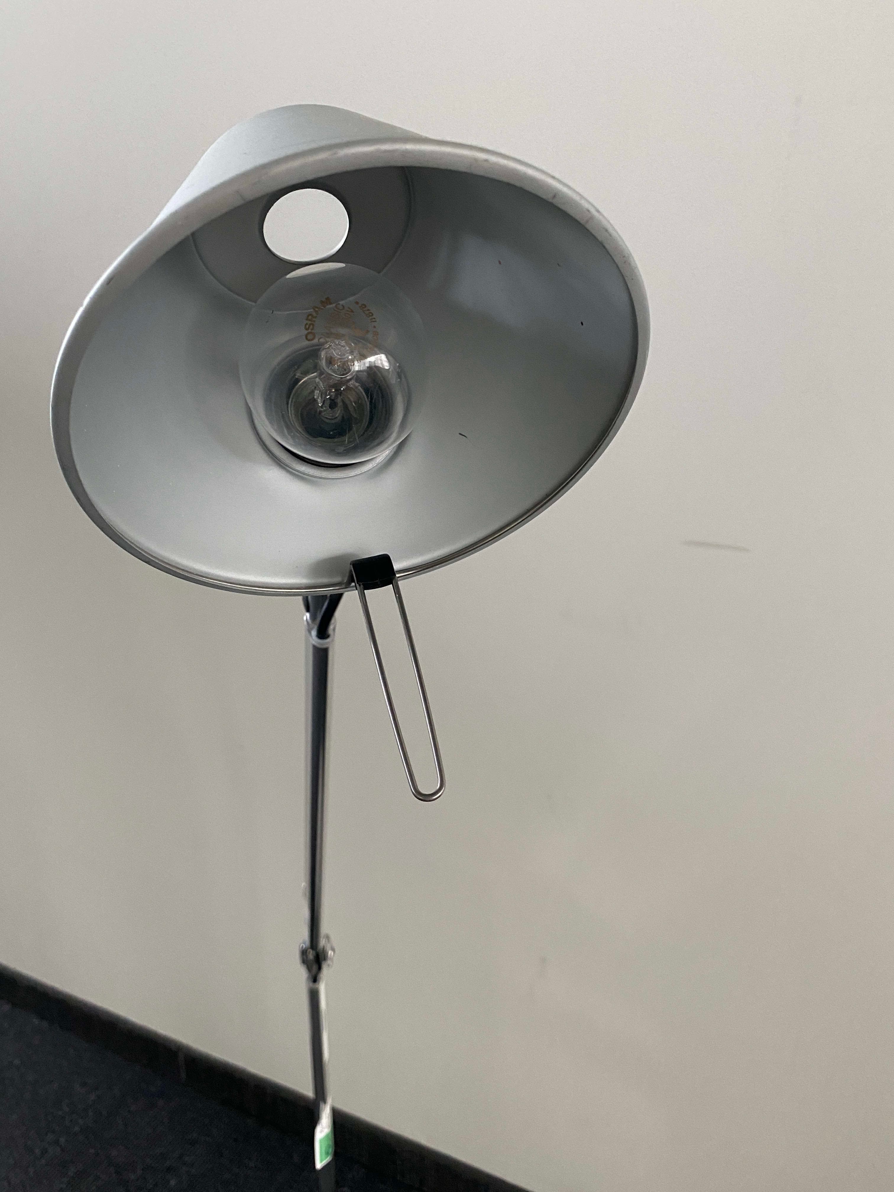 Artemide Tolomeo Zilver Metalen Verstelbare Lamp met Strak Ontwerp-2