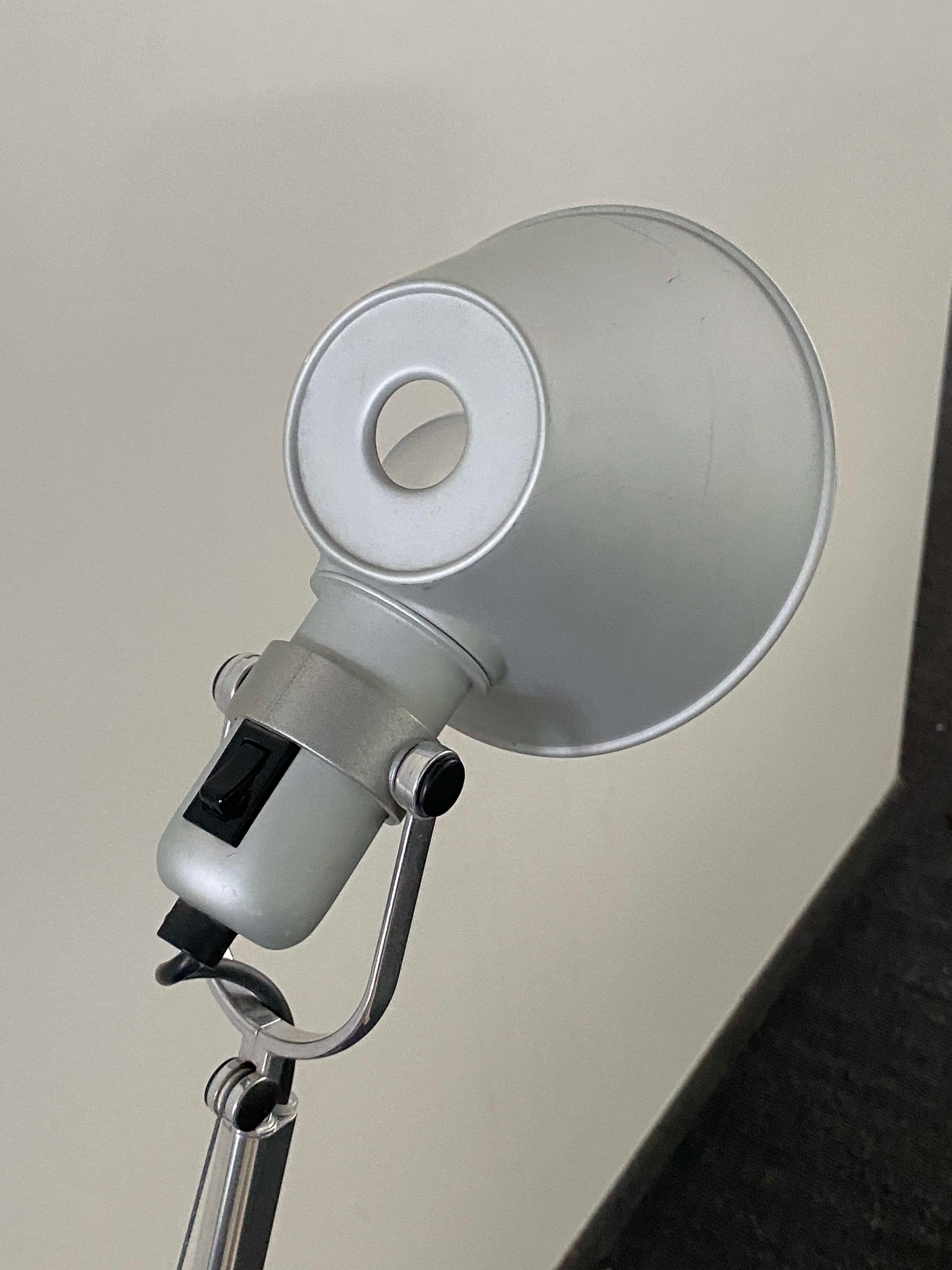 Artemide Tolomeo Zilver Metalen Verstelbare Lamp met Strak Ontwerp-1