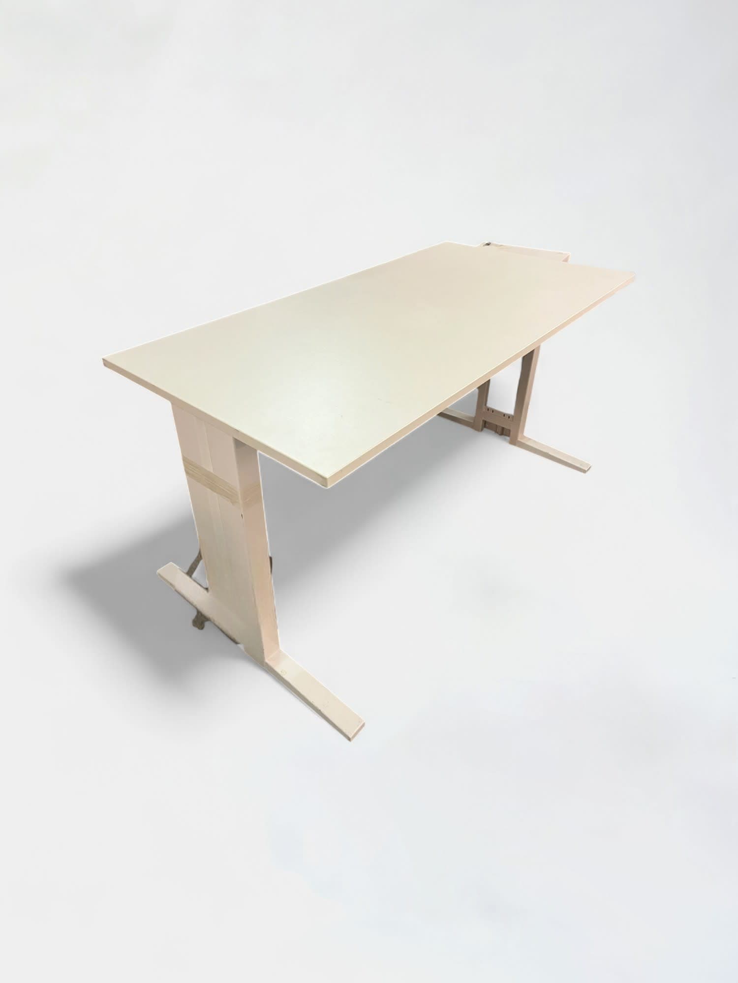 140cm white desk-0