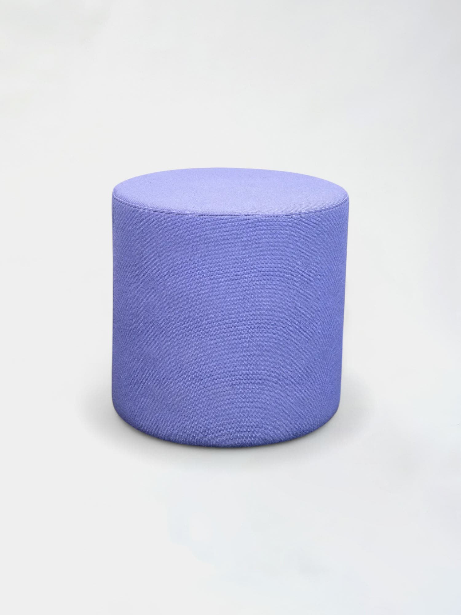 Lavender round pouf