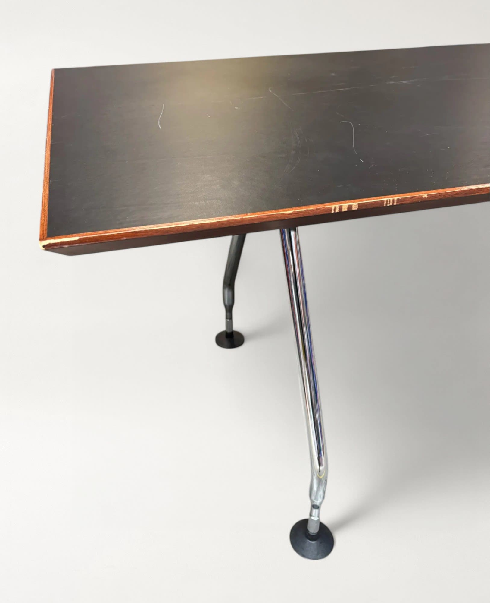 Desk by Norman Foster for Tecno Vitra 160cm, 1980s USED