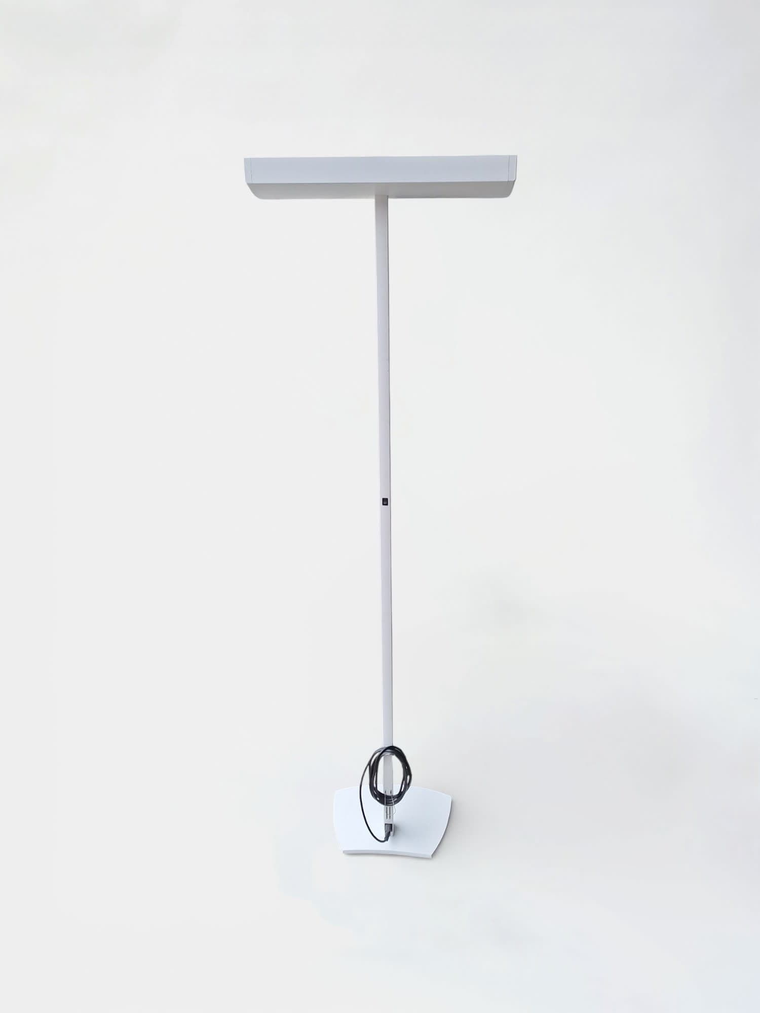 Radian Bemol III White Office Indirect Floor Lamp-0
