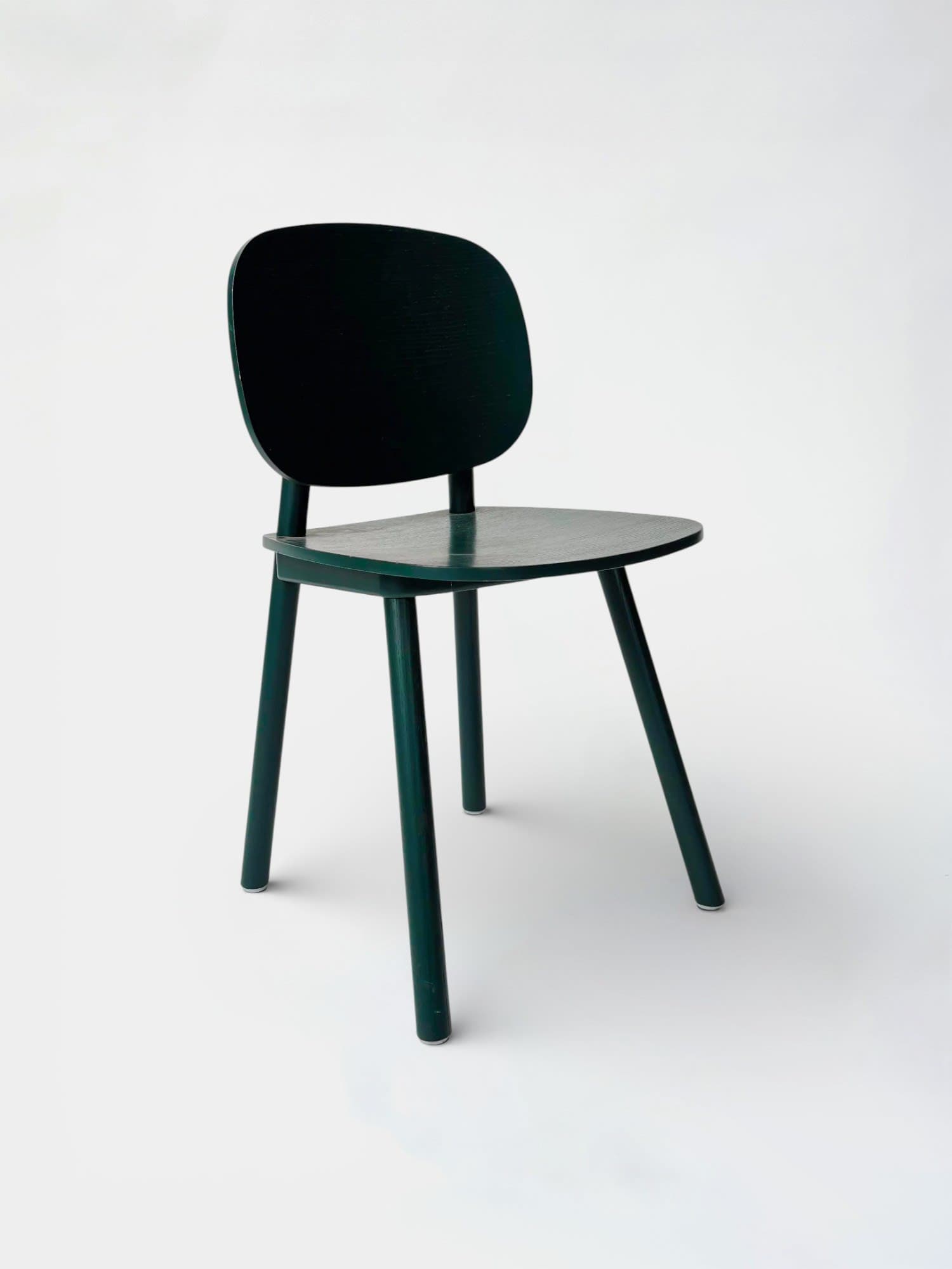 CRUSO Forrest Green Wood Dining Chair-2