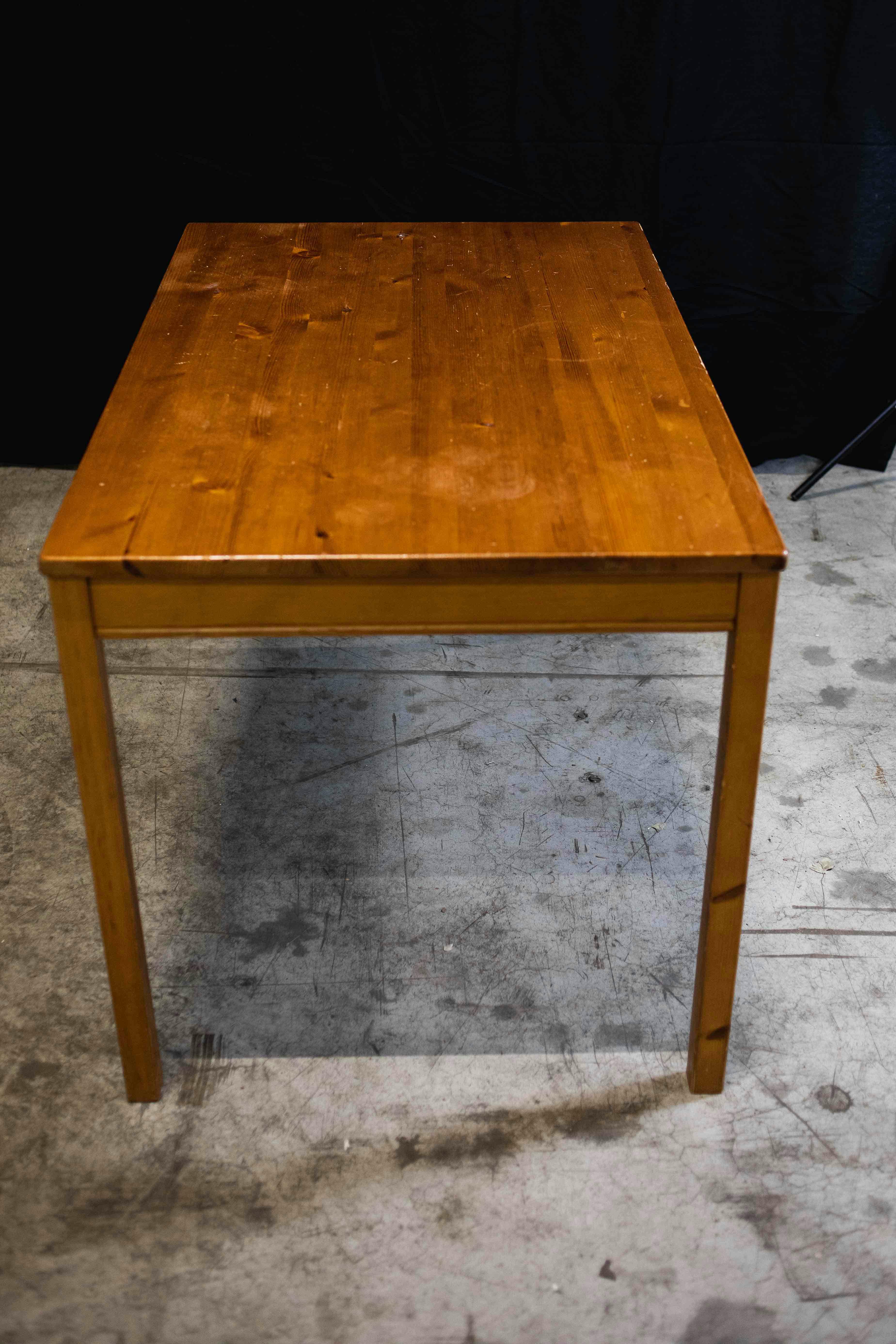 VINTAGE wood table