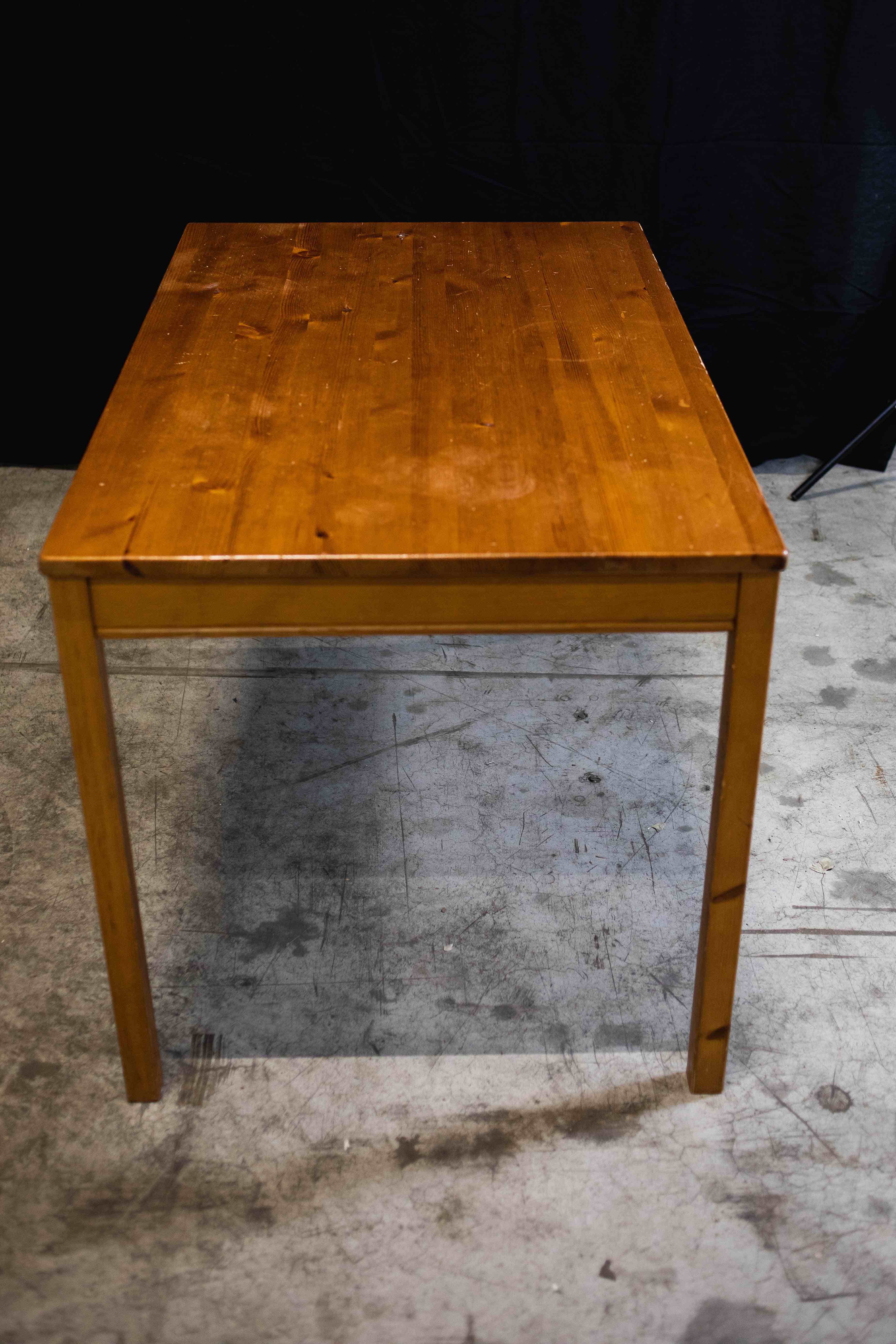 VINTAGE wood table-0