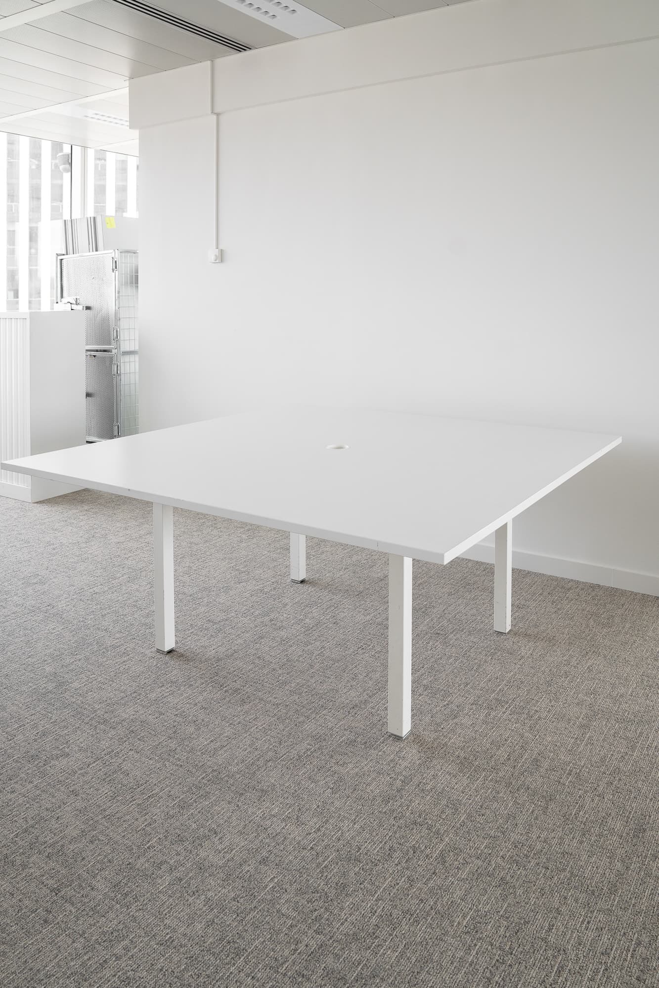 Square Meeting table 160cm-0
