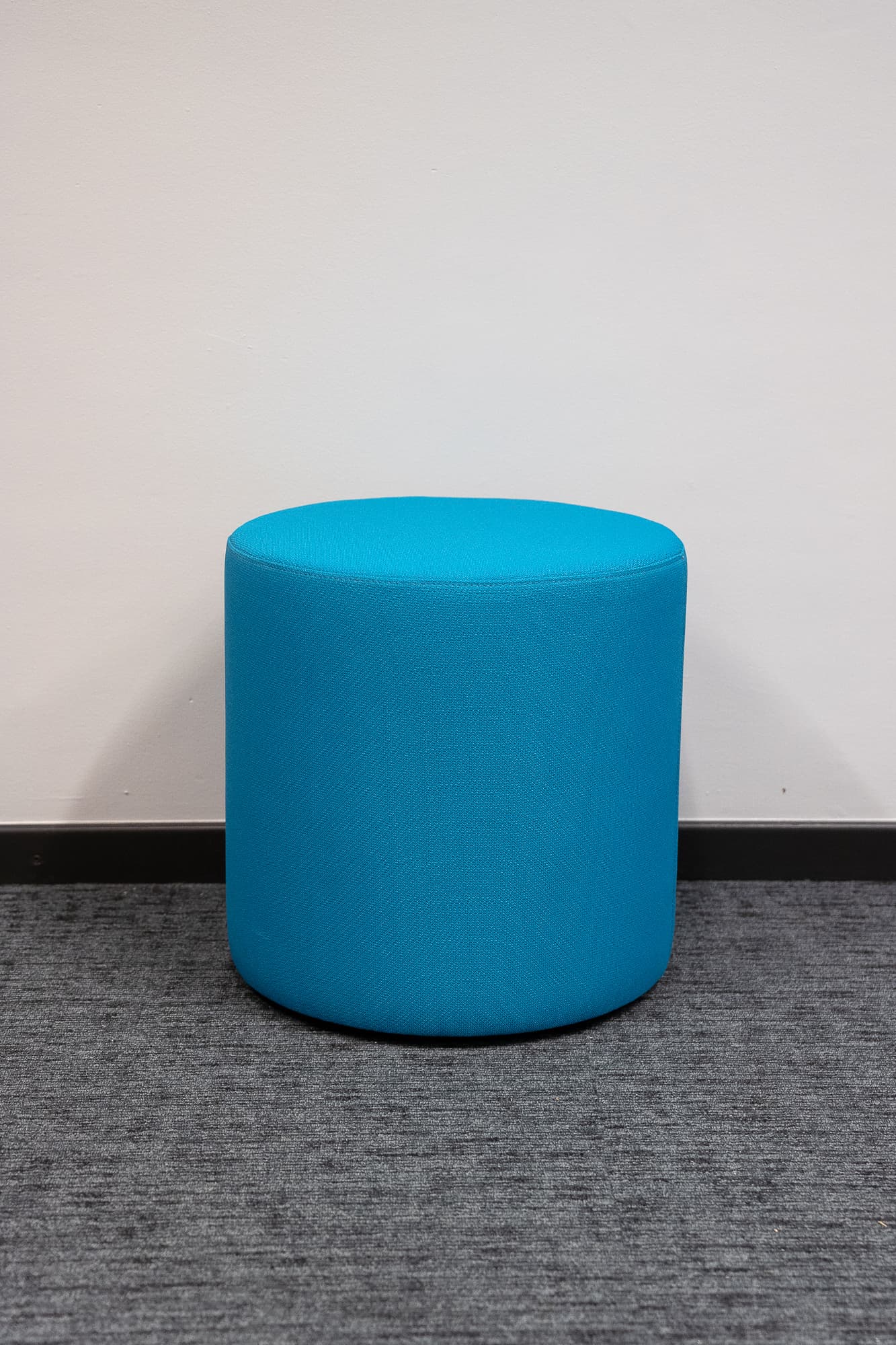 Pouffe Round turquoise-0