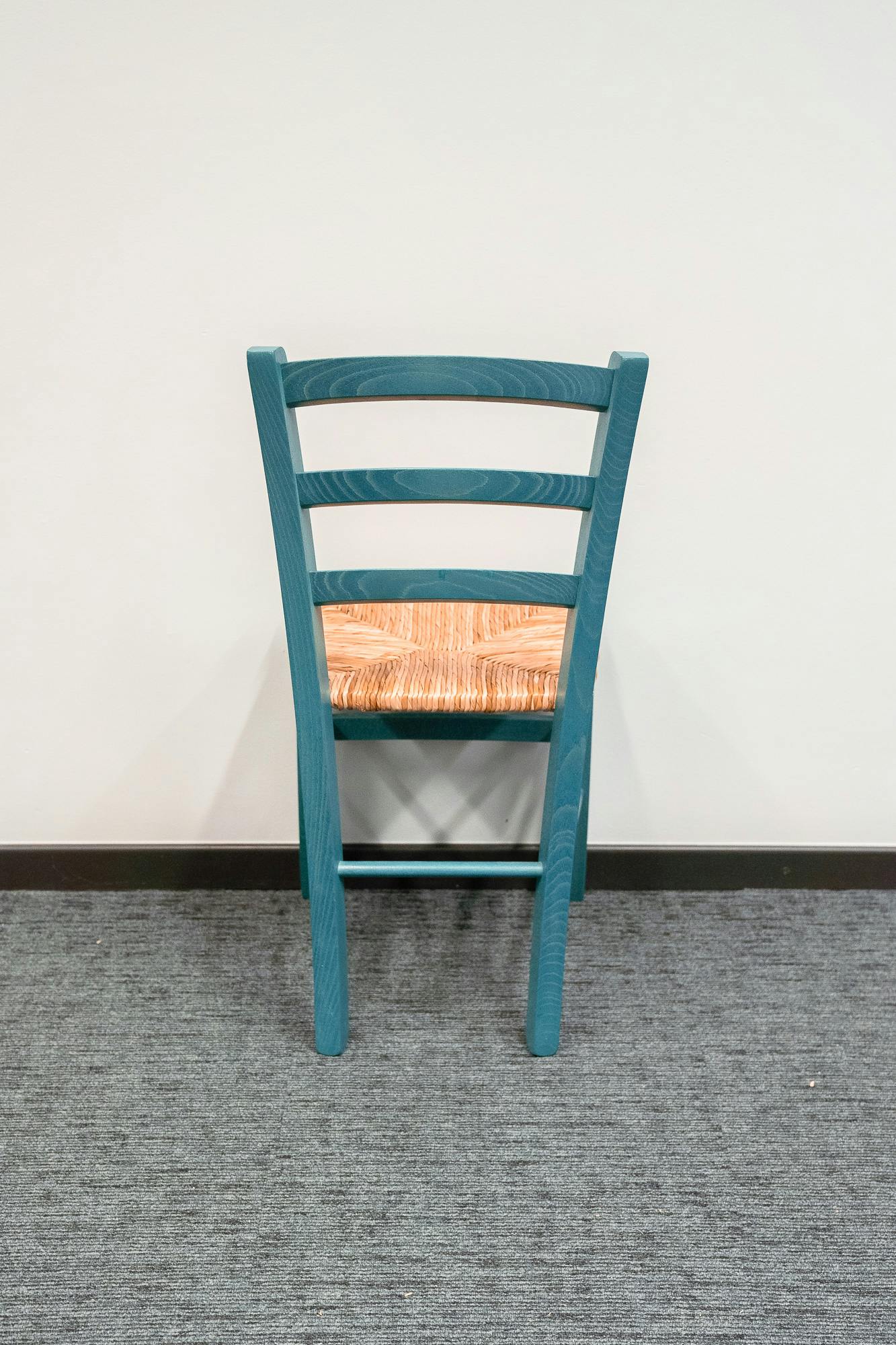 Groene rieten stoel - Tweedehands kwaliteit "Stoelen" - Relieve Furniture - 3