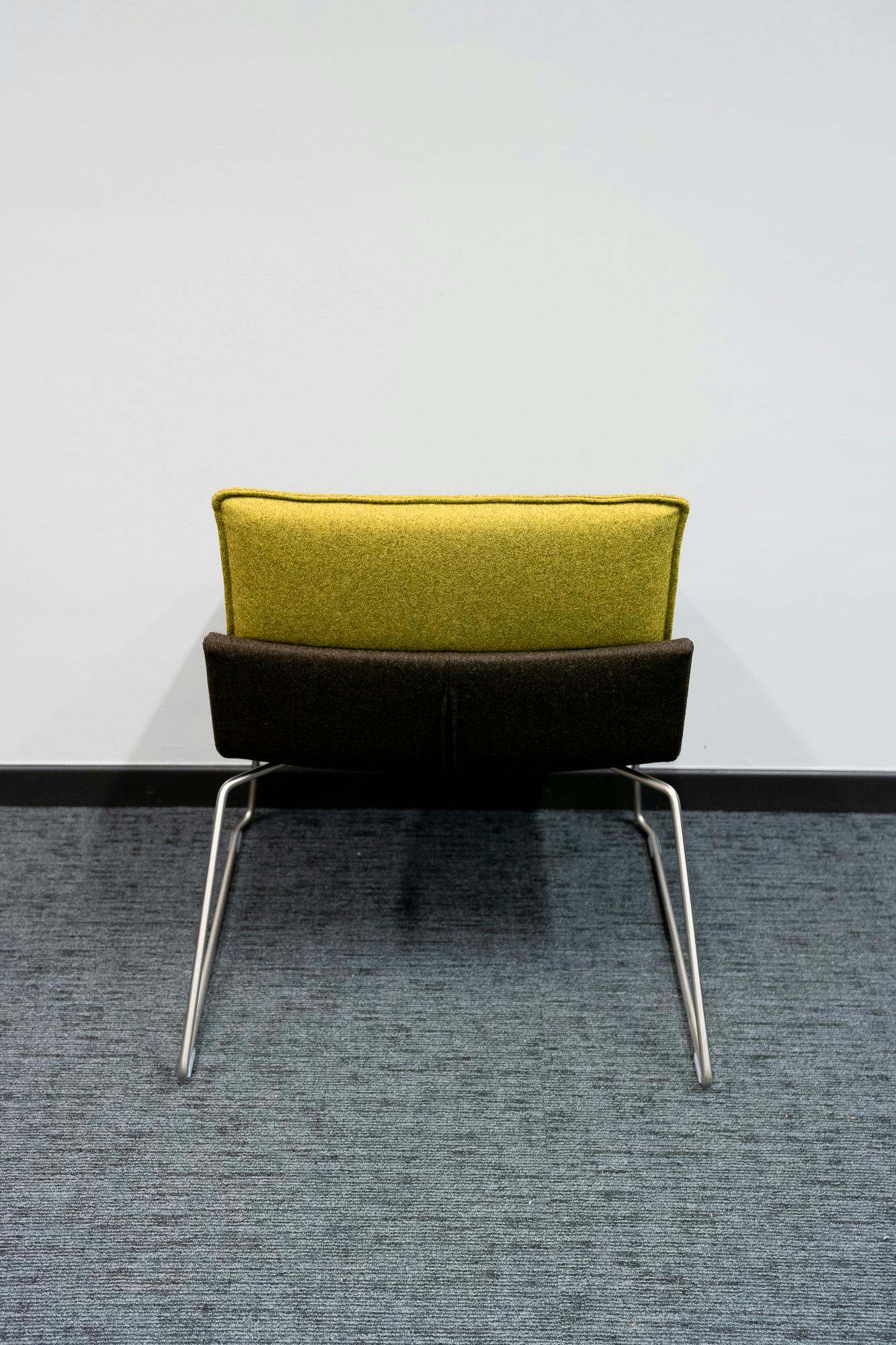 Chaise design Gispen Grise et verte - Qualité de seconde main "Chaises" - Relieve Furniture - 3