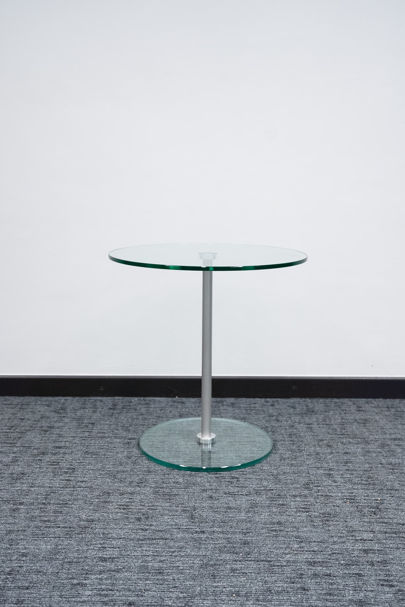 Small glass coffee table-0