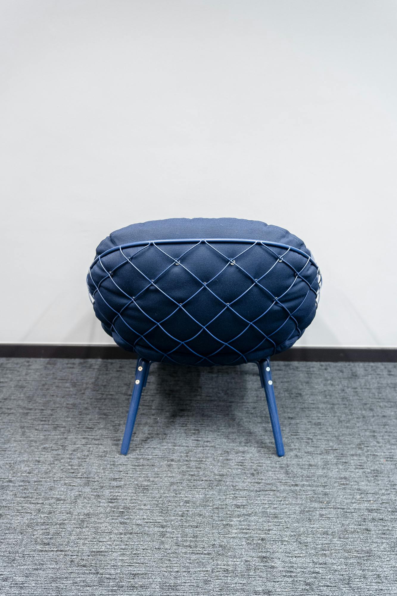Chaise longue PINA design Bleu marine - Qualité de seconde main "Fauteuils et Canapés" - Relieve Furniture - 3