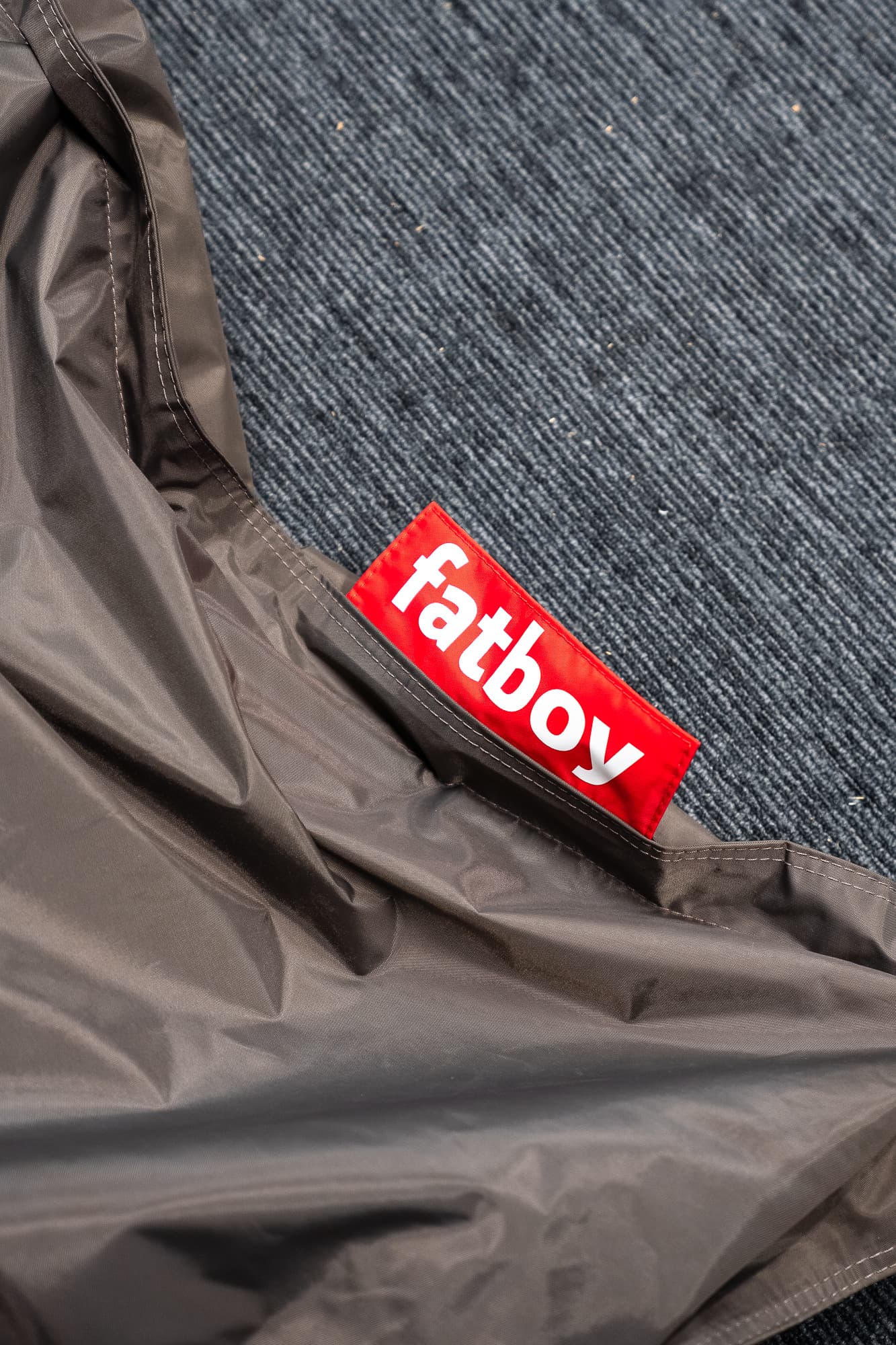 FatBoy Original dark gray pouffe-2