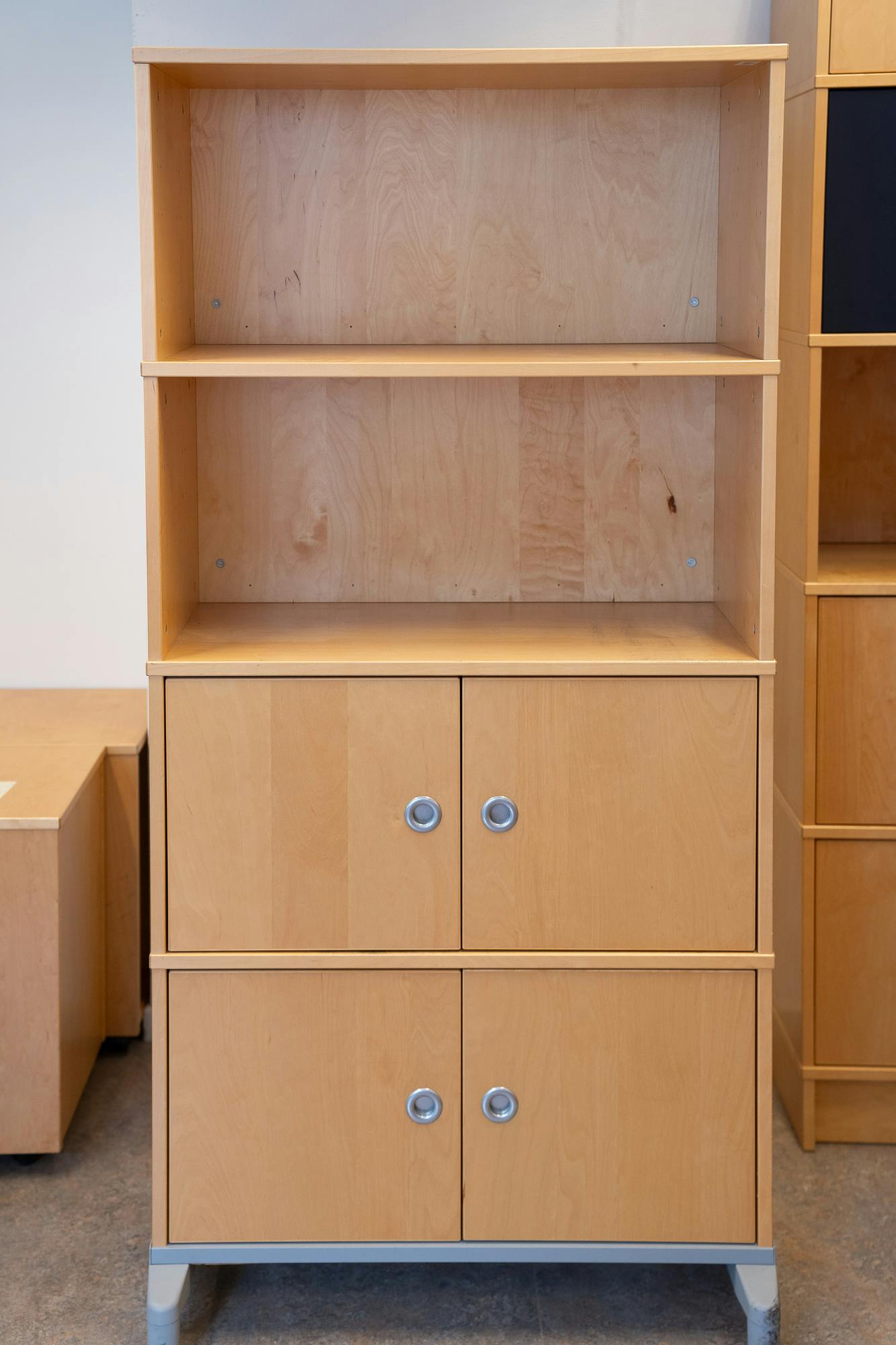 ikea wooden storage cabinet with metal legs - Second hand quality "Storage" - Relieve Furniture