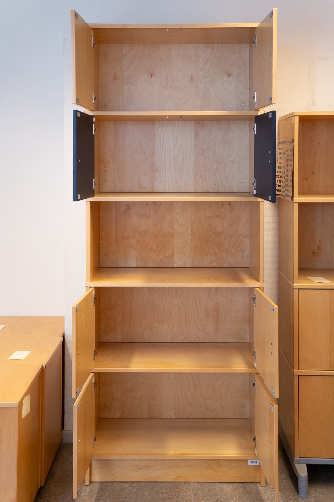 large wooden storage cabinet-1