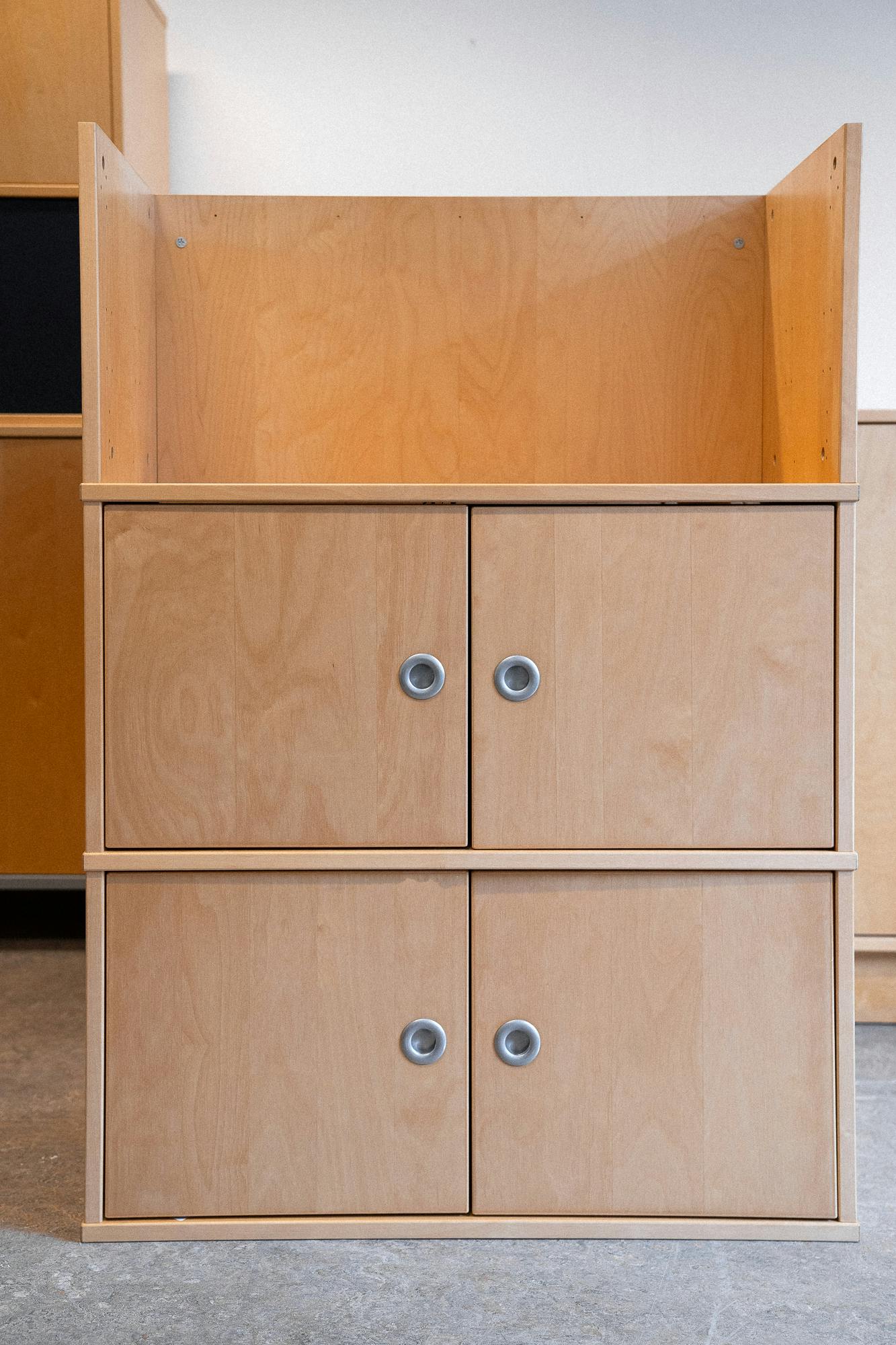 ikea wooden storage cabinet with extension - Second hand quality "Storage" - Relieve Furniture