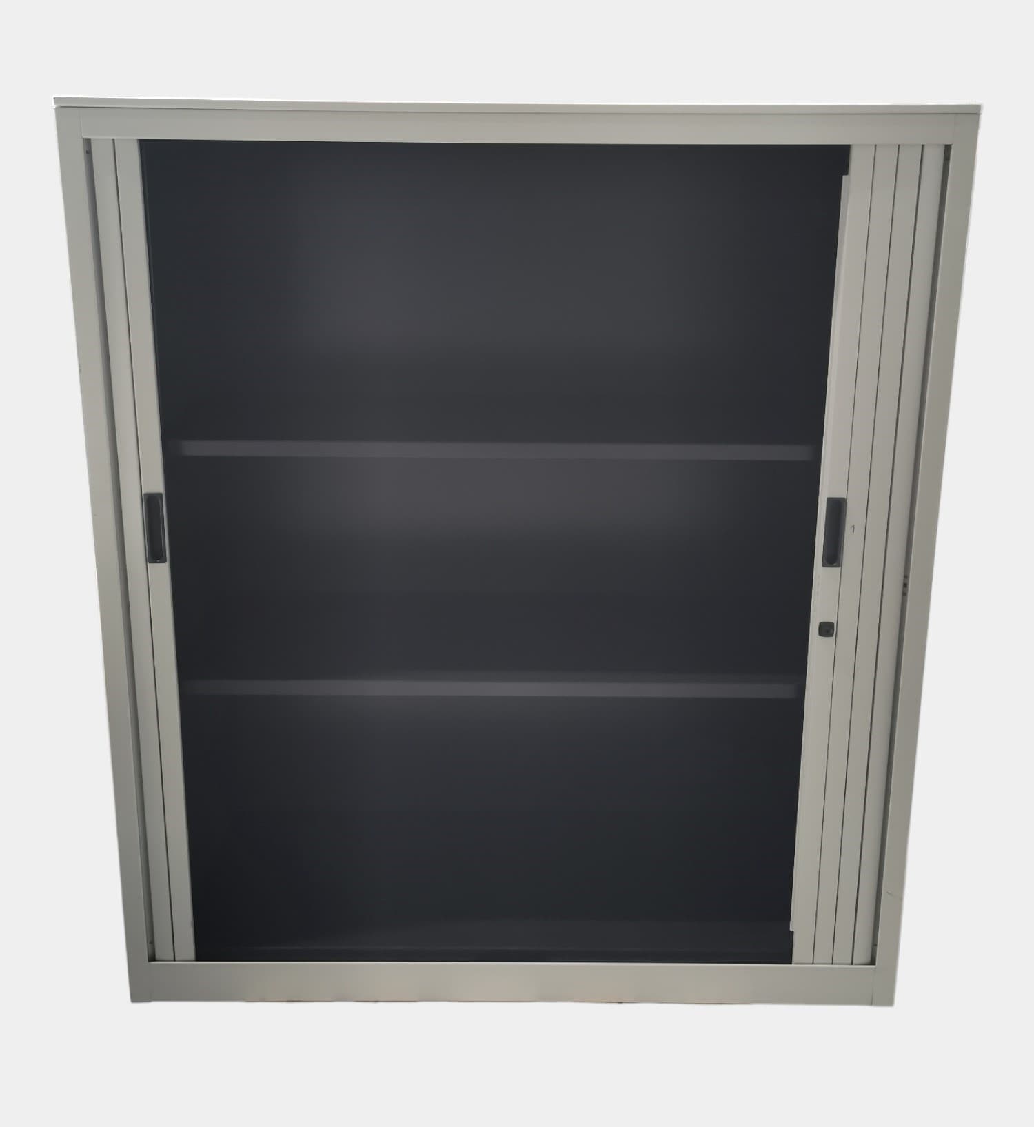 SAMAS Grey Storage Cupboard with key locking system 135cm-1