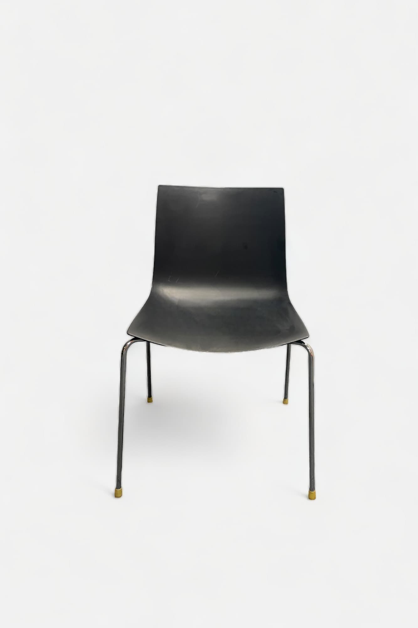 ARPER black stacking chair-0