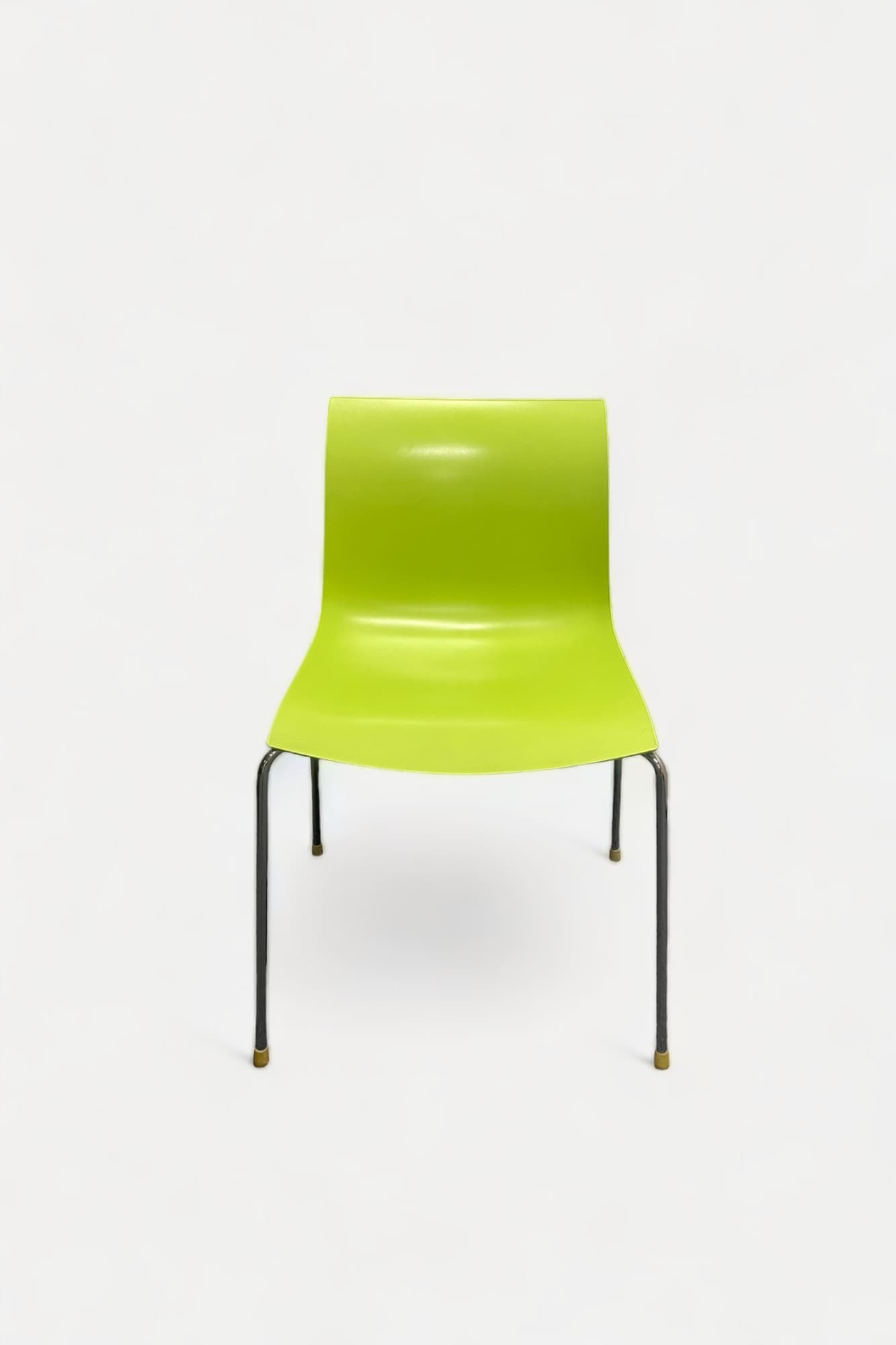 ARPER green stacking chair-0