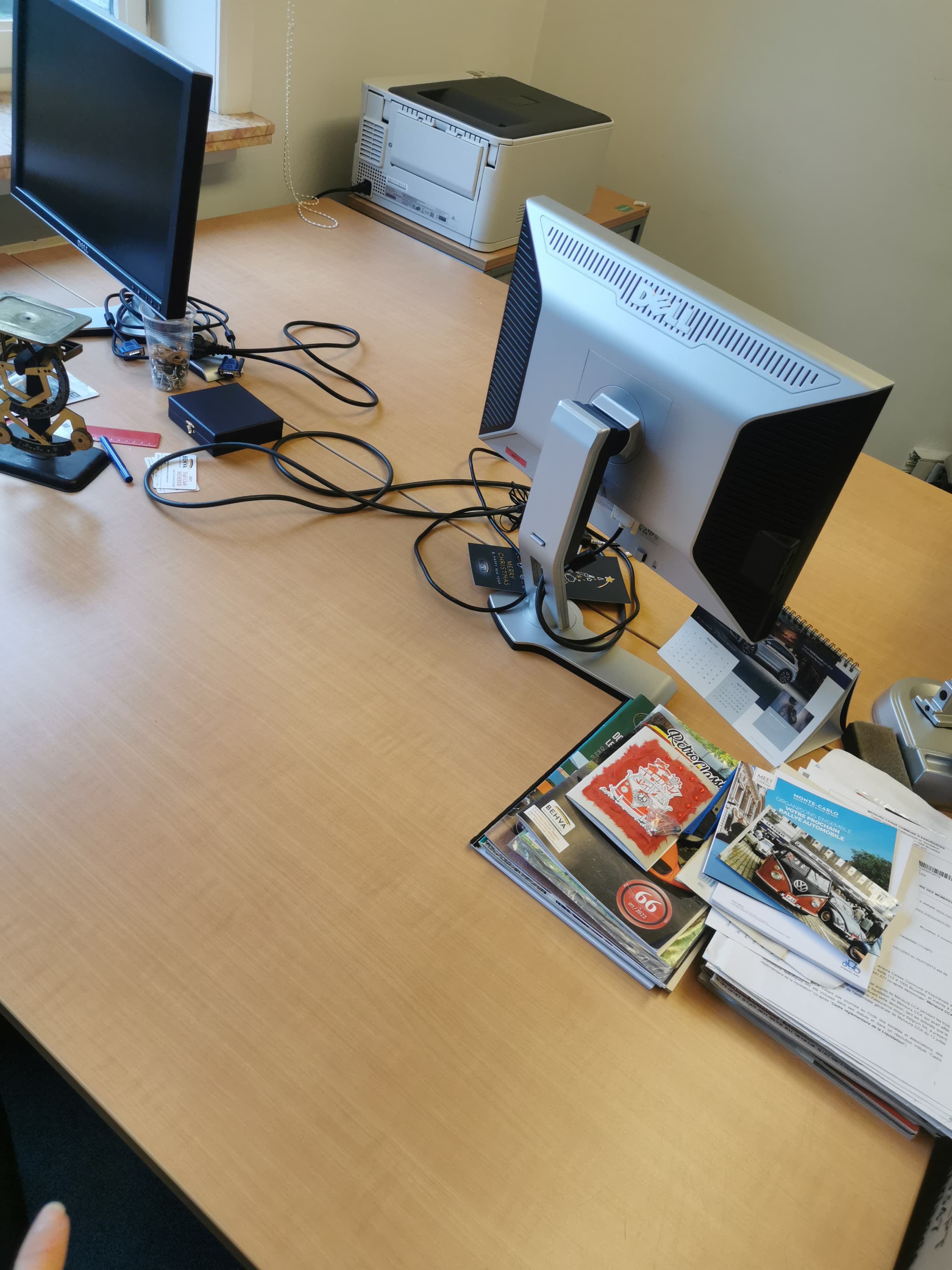 TDS 180cm rectangular wood top desk-1