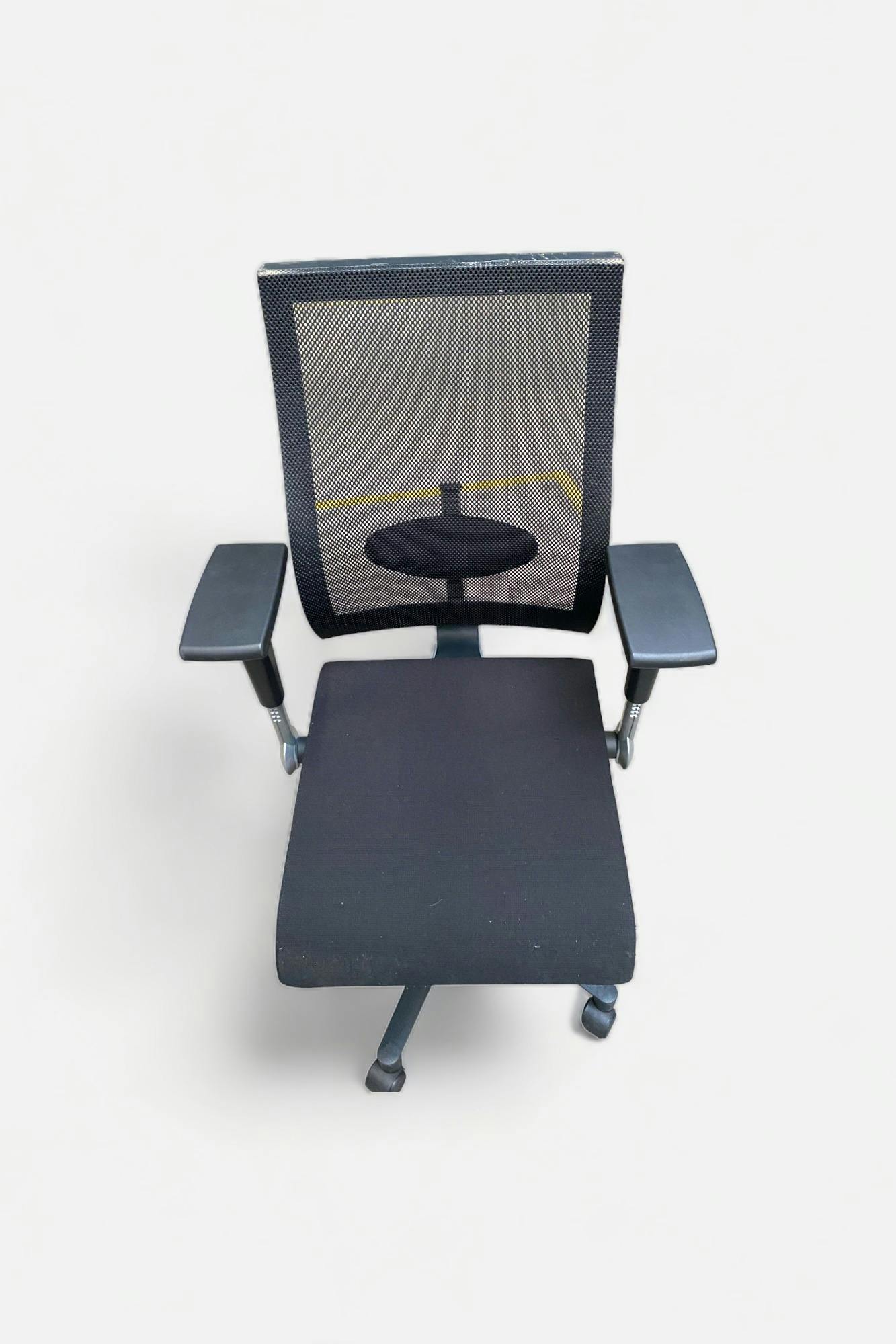 Chaises de bureau noires Arhend - Relieve Furniture