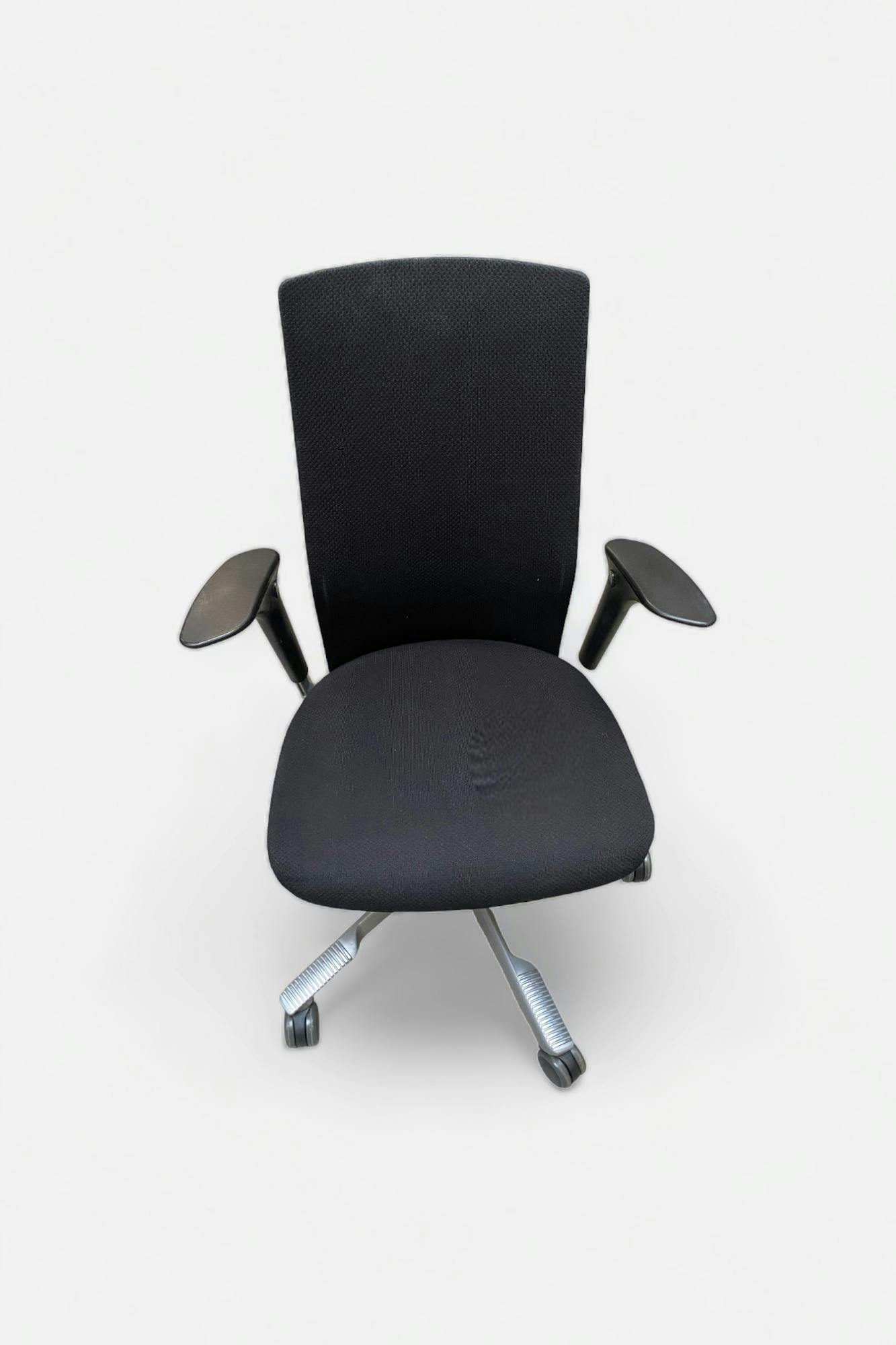 HAG zwarte bureaustoelen op wieltjes - Relieve Furniture