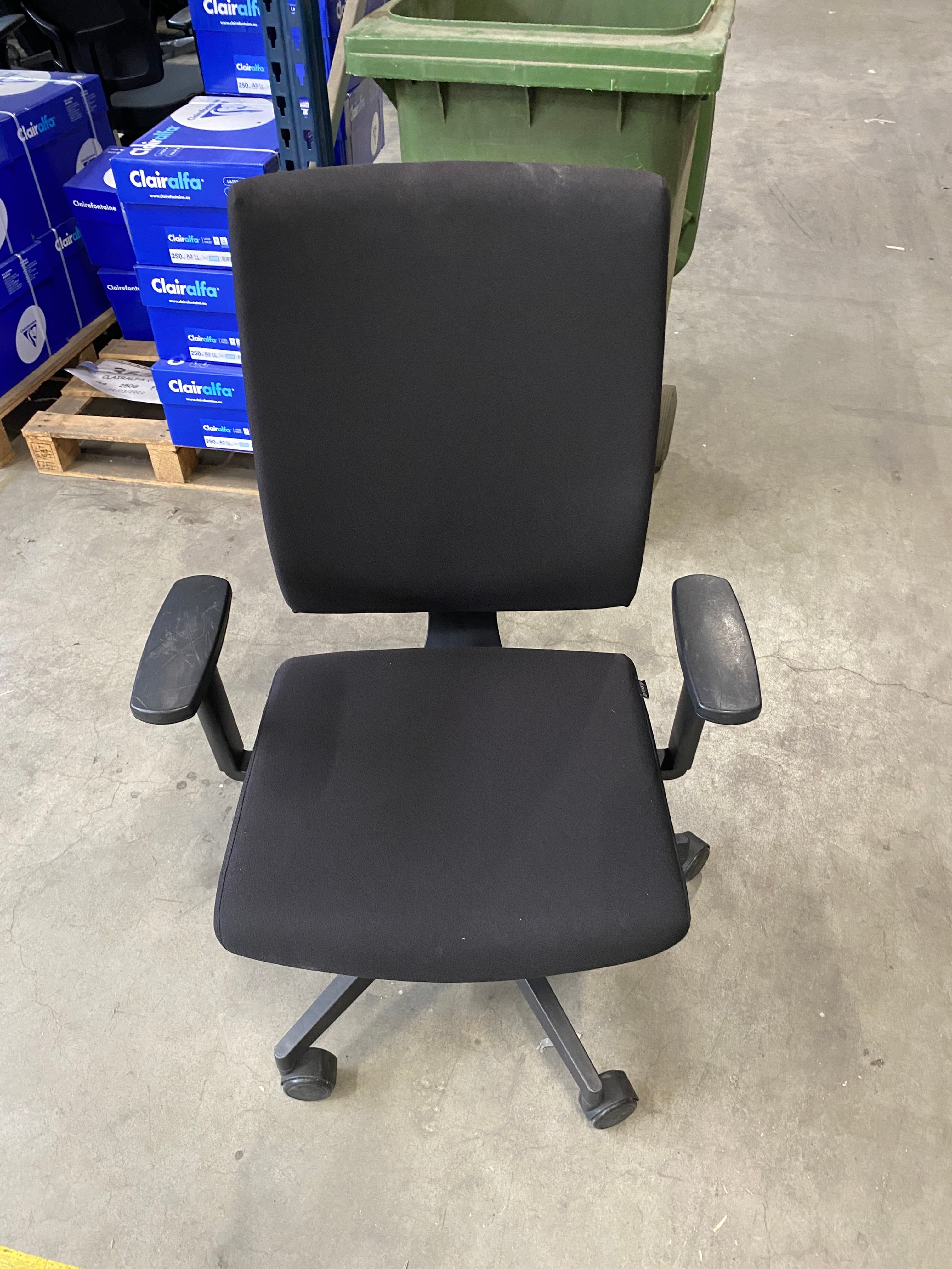 Girsberger bureaustoel zwart-2