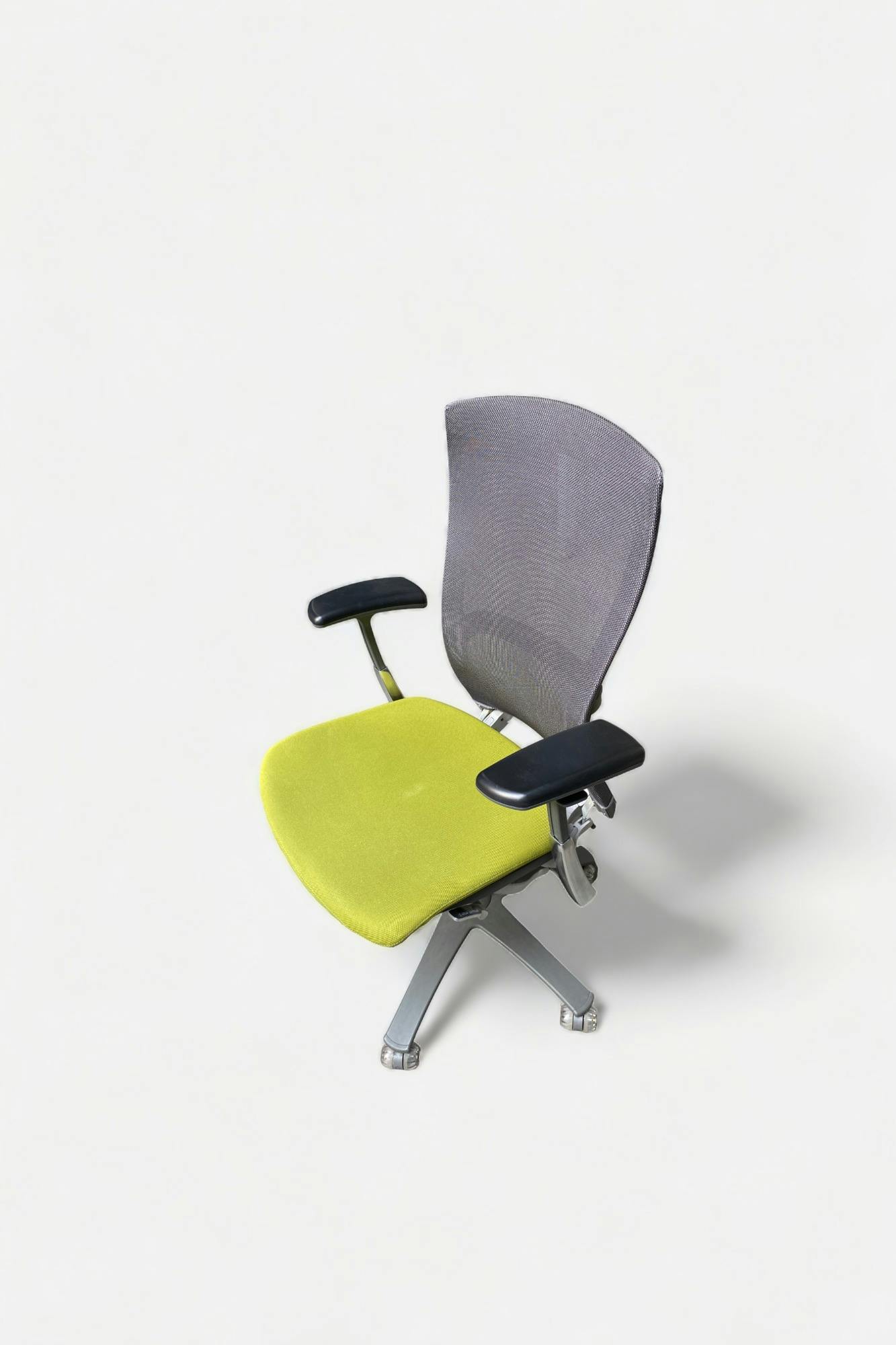 Knoll groene bureaustoel op wielen - Relieve Furniture