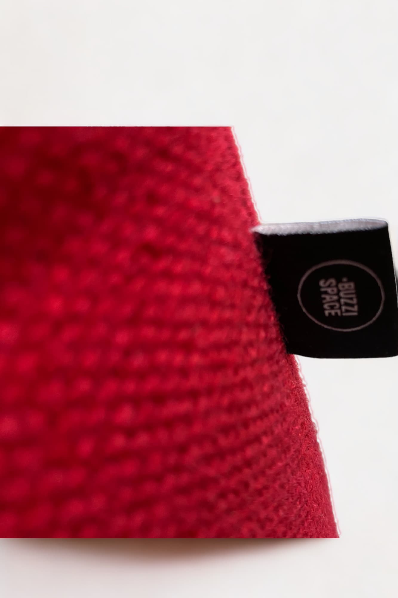 Siège Buzzi Space rouge en tissu cubique-2