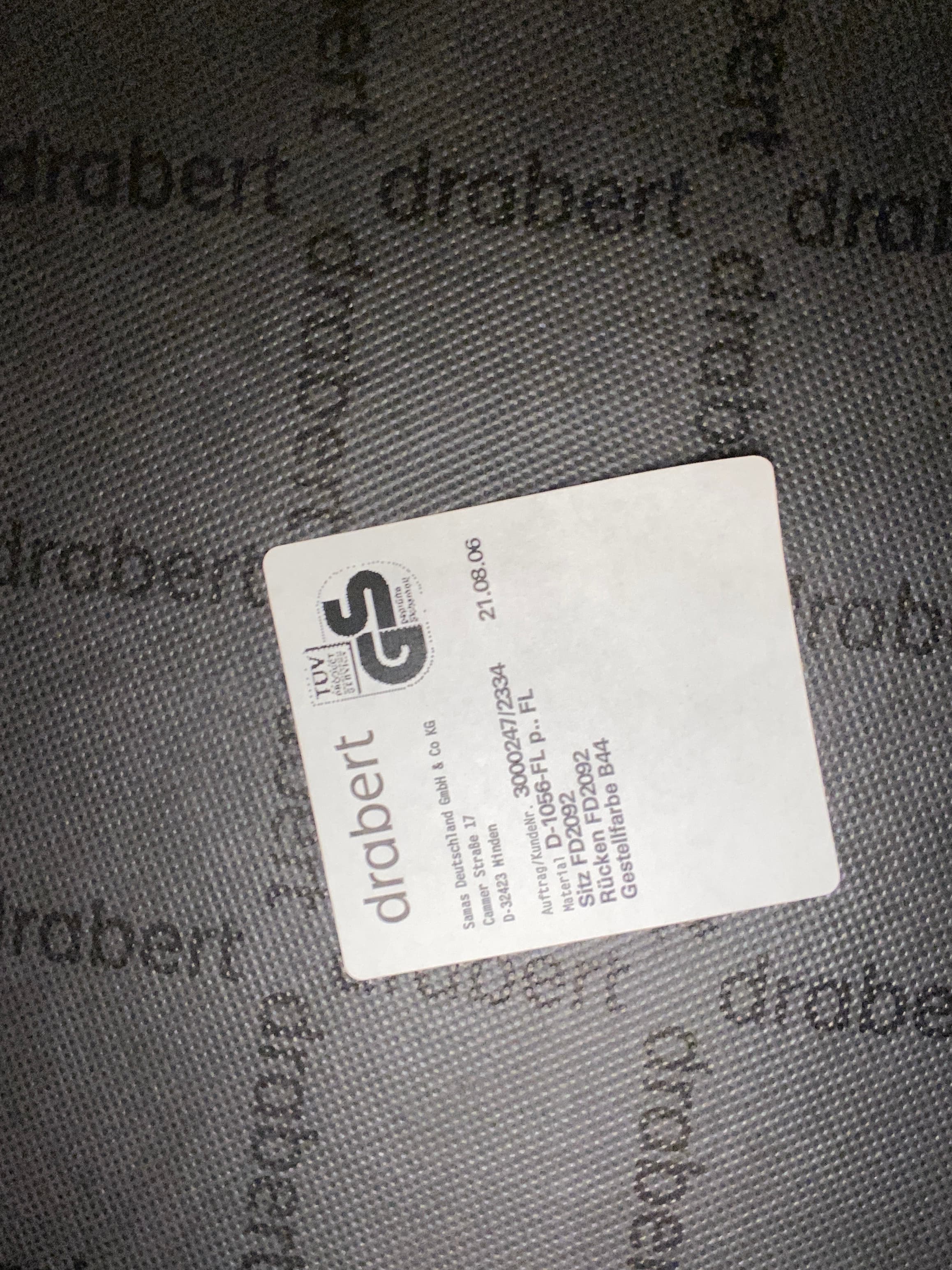 Drabert Zwart leren stoel op stalen poten-2