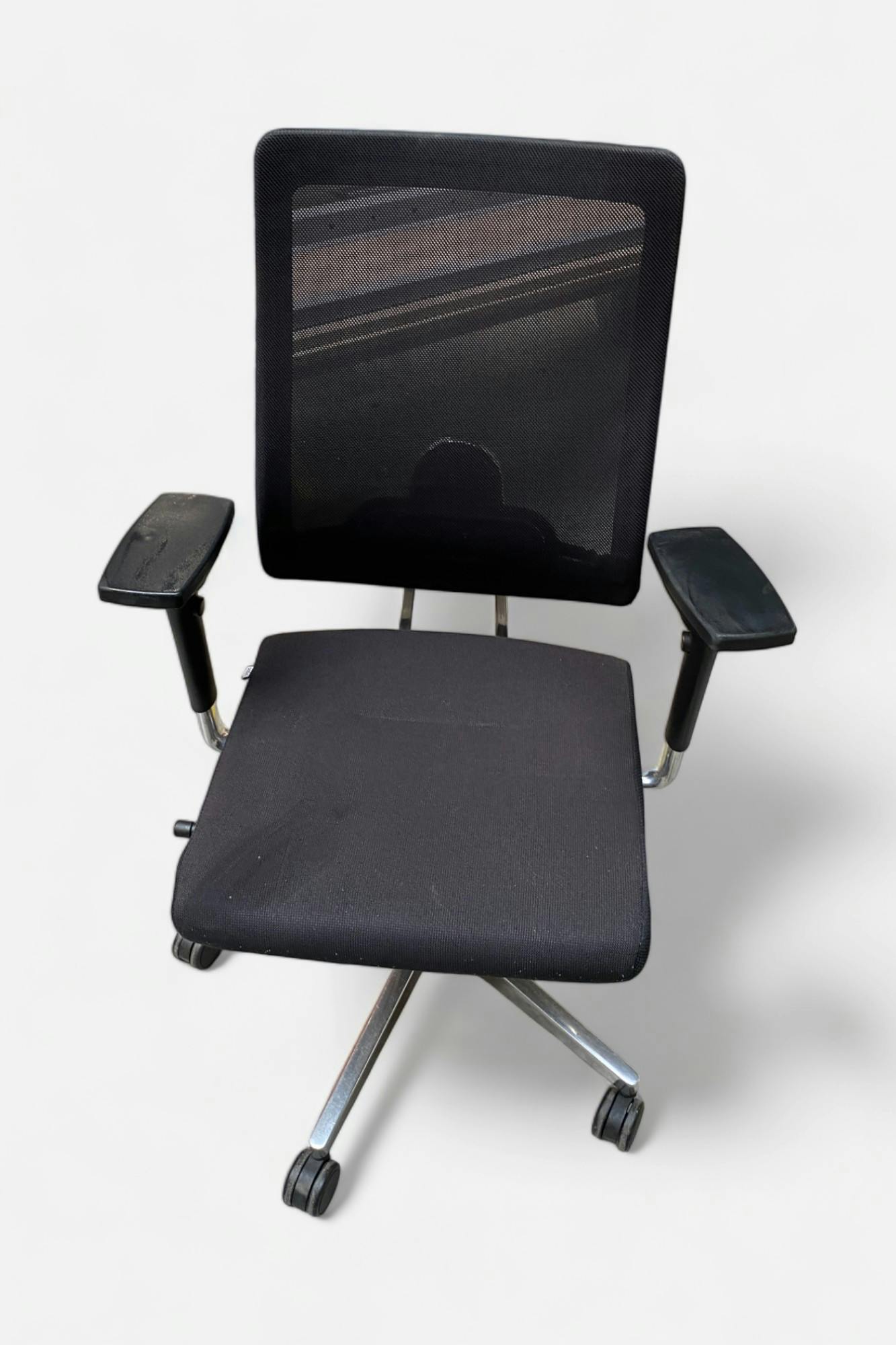 Sedus zwarte bureaustoel op wieltjes - Relieve Furniture