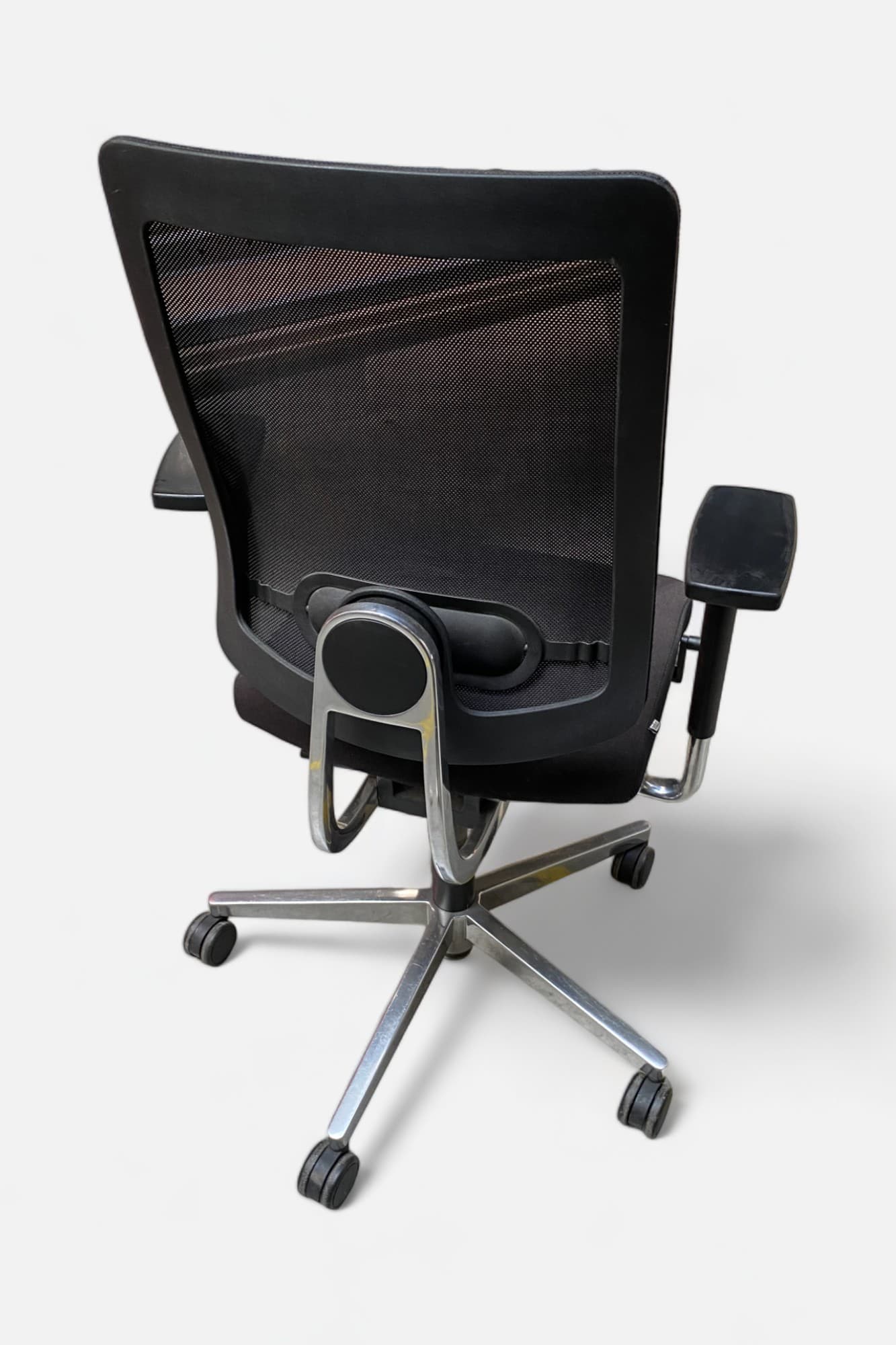 Sedus black office chair on wheels-1