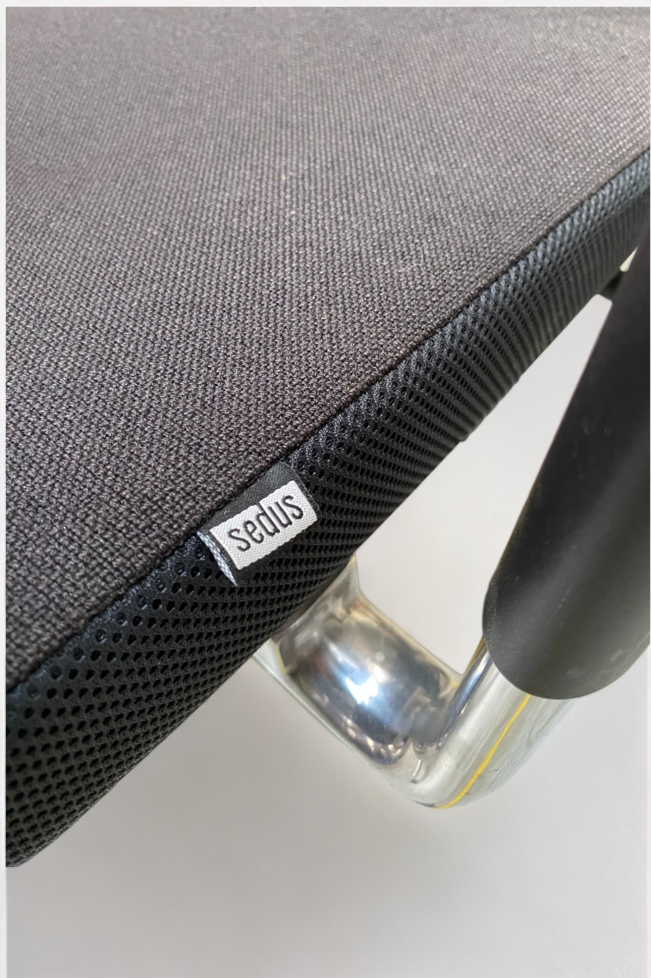 Sedus black office chair on wheels-2