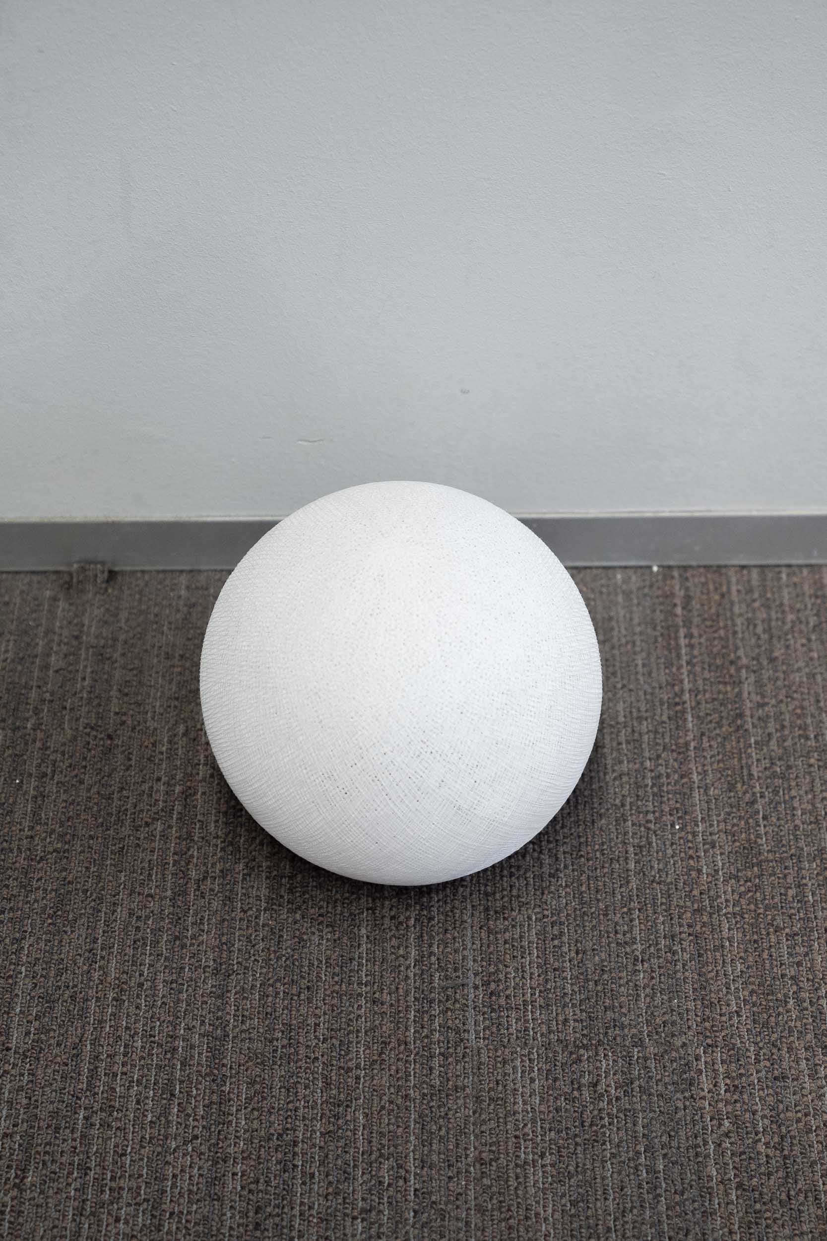 Petit (25cm) plafonnier BLANC avec système de suspension-2