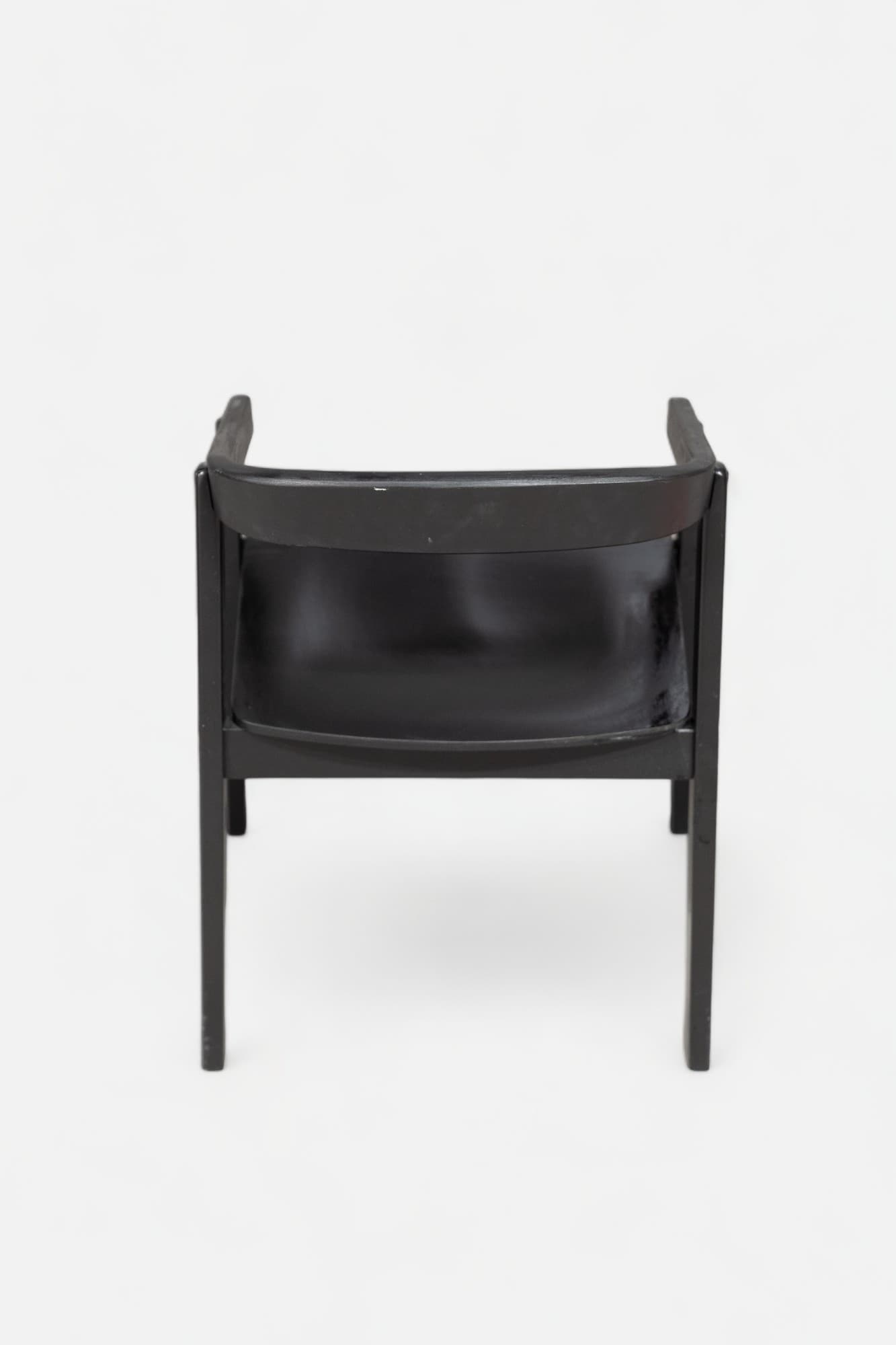 IKEA Esbjorn zwart houten stoel-3