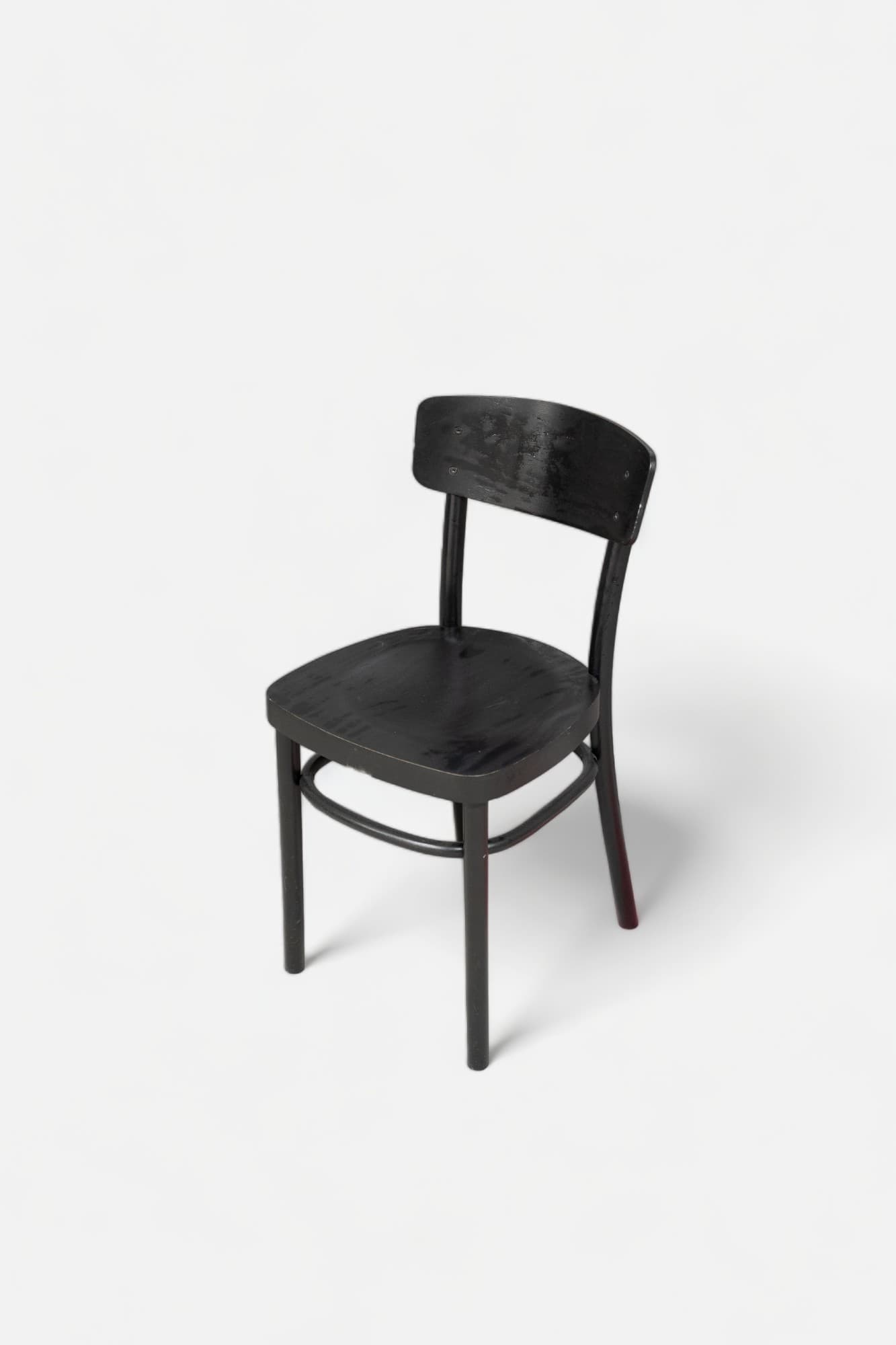 IKEA Idolf black Wood chair-0